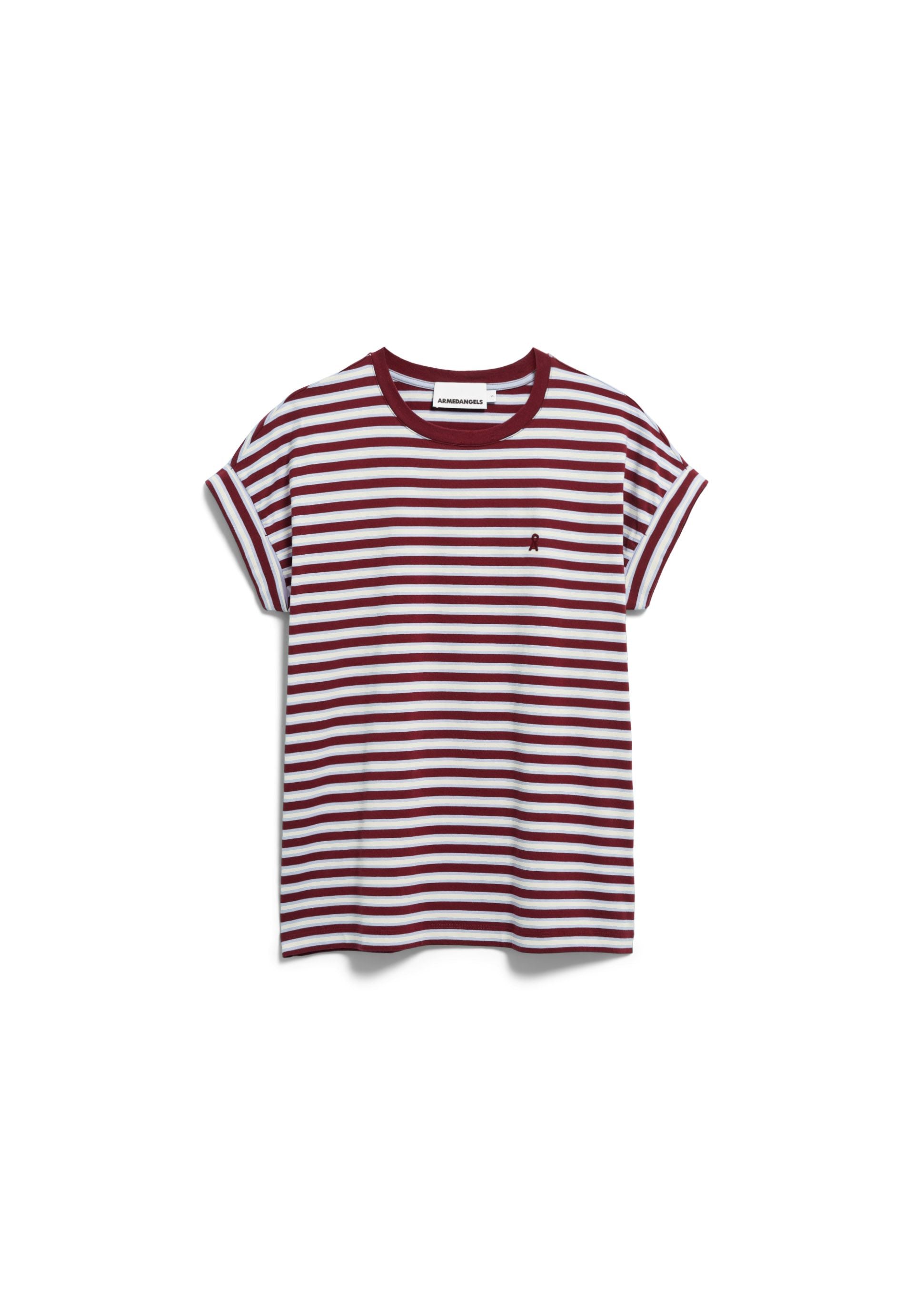 armedangels Gestreiftes T-Shirt IDAARA aus Bio-Baumwolle