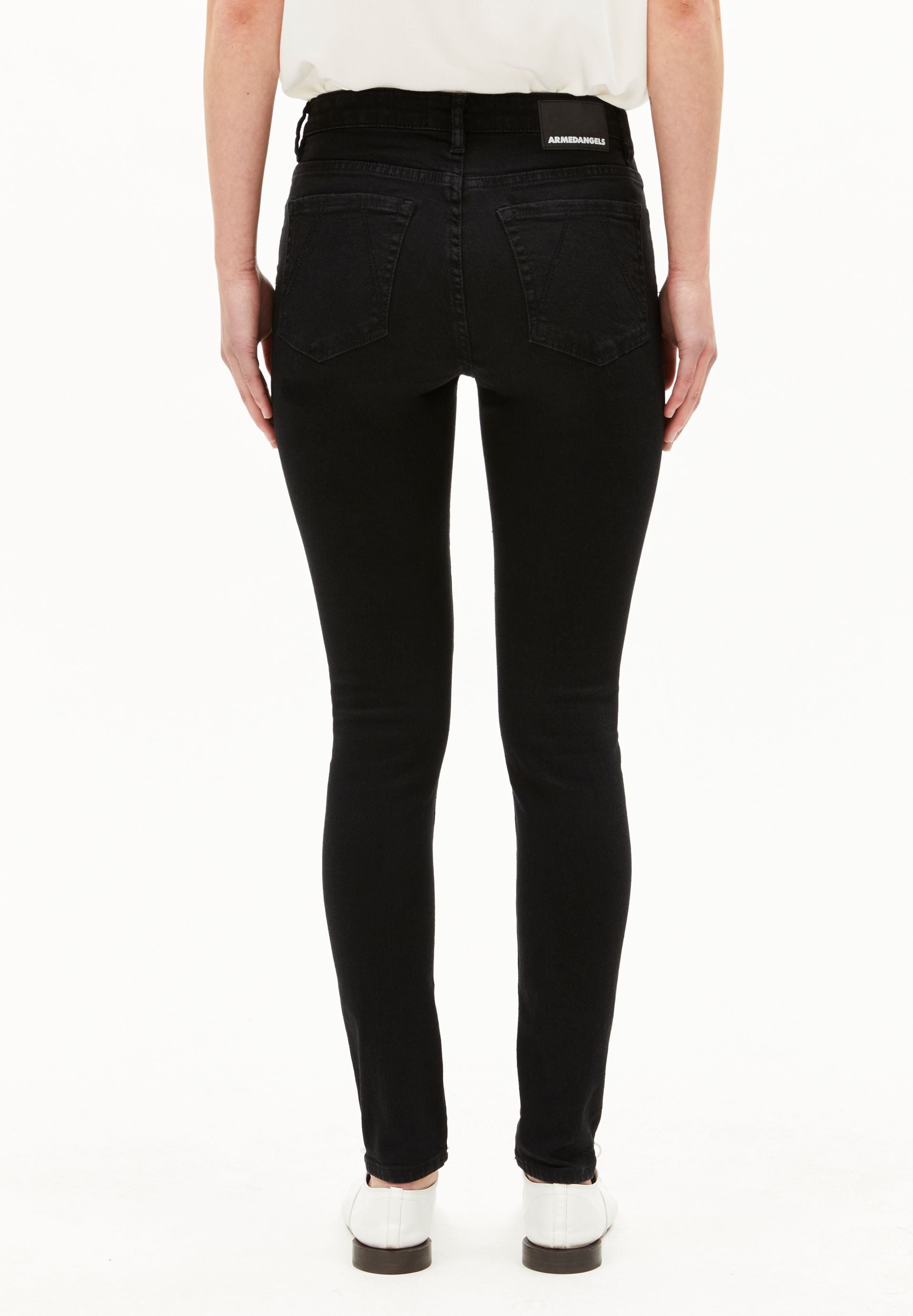 armedangels SKINNY JEANS TILLAA MID WAIST aus Bio-Baumwoll-Mix