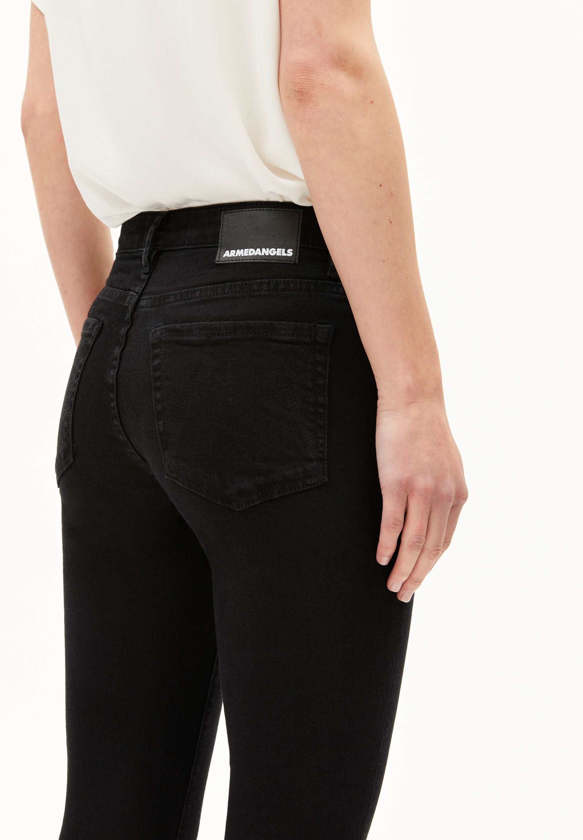 armedangels SKINNY JEANS TILLAA MID WAIST aus Bio-Baumwoll-Mix
