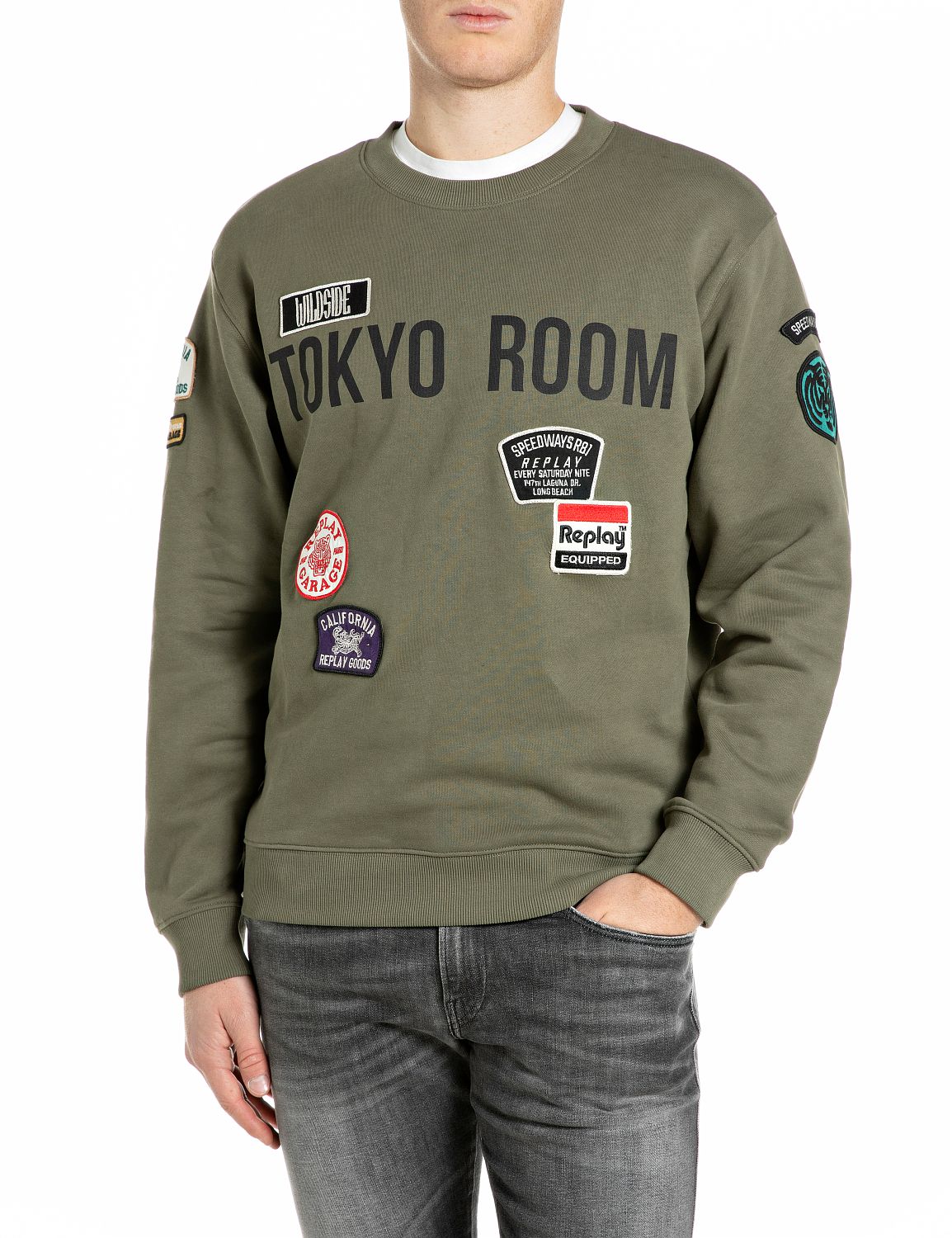 Replay Sweatshirt M13LR .001.7242NW