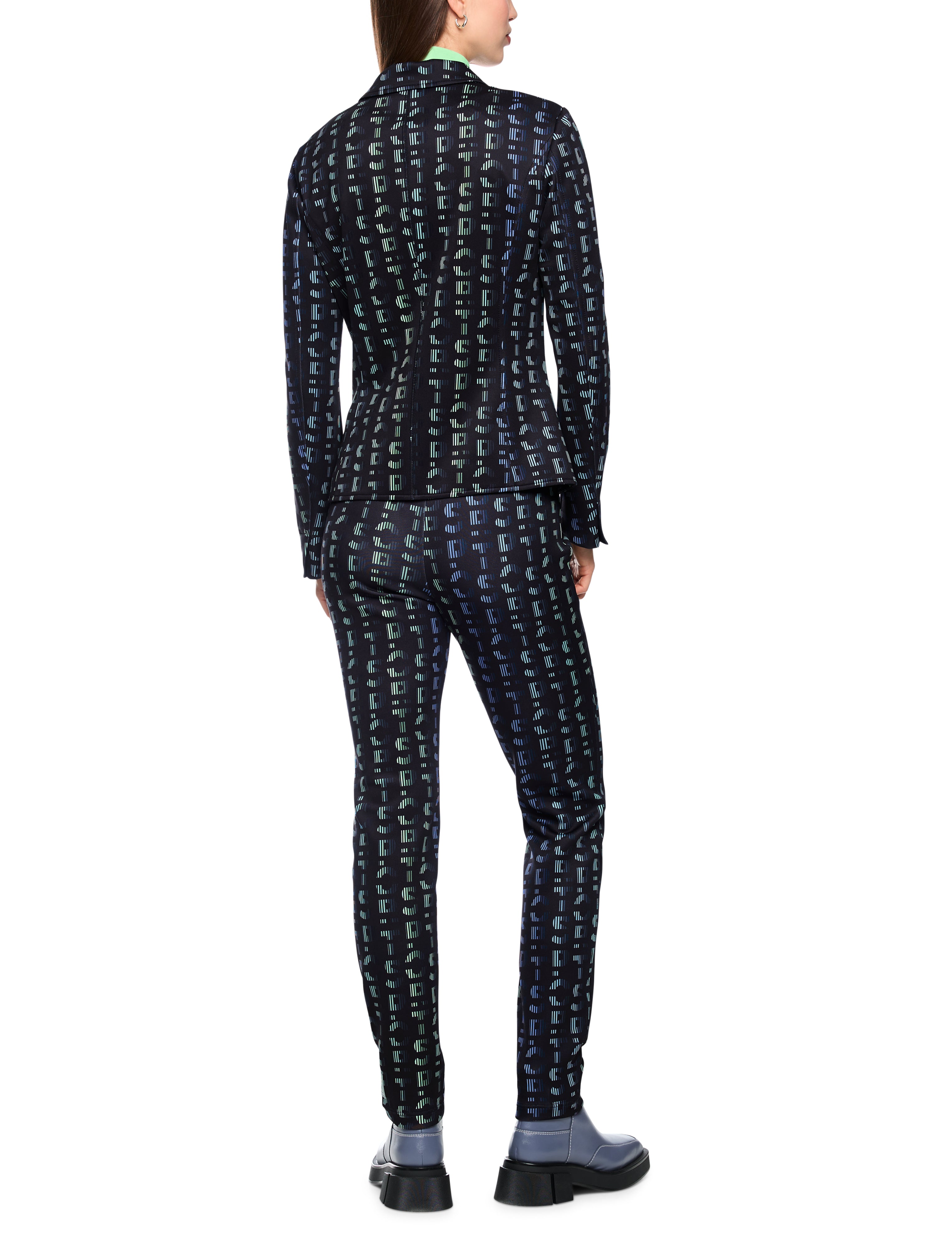 Marc Cain Jersey Blazer mit Print