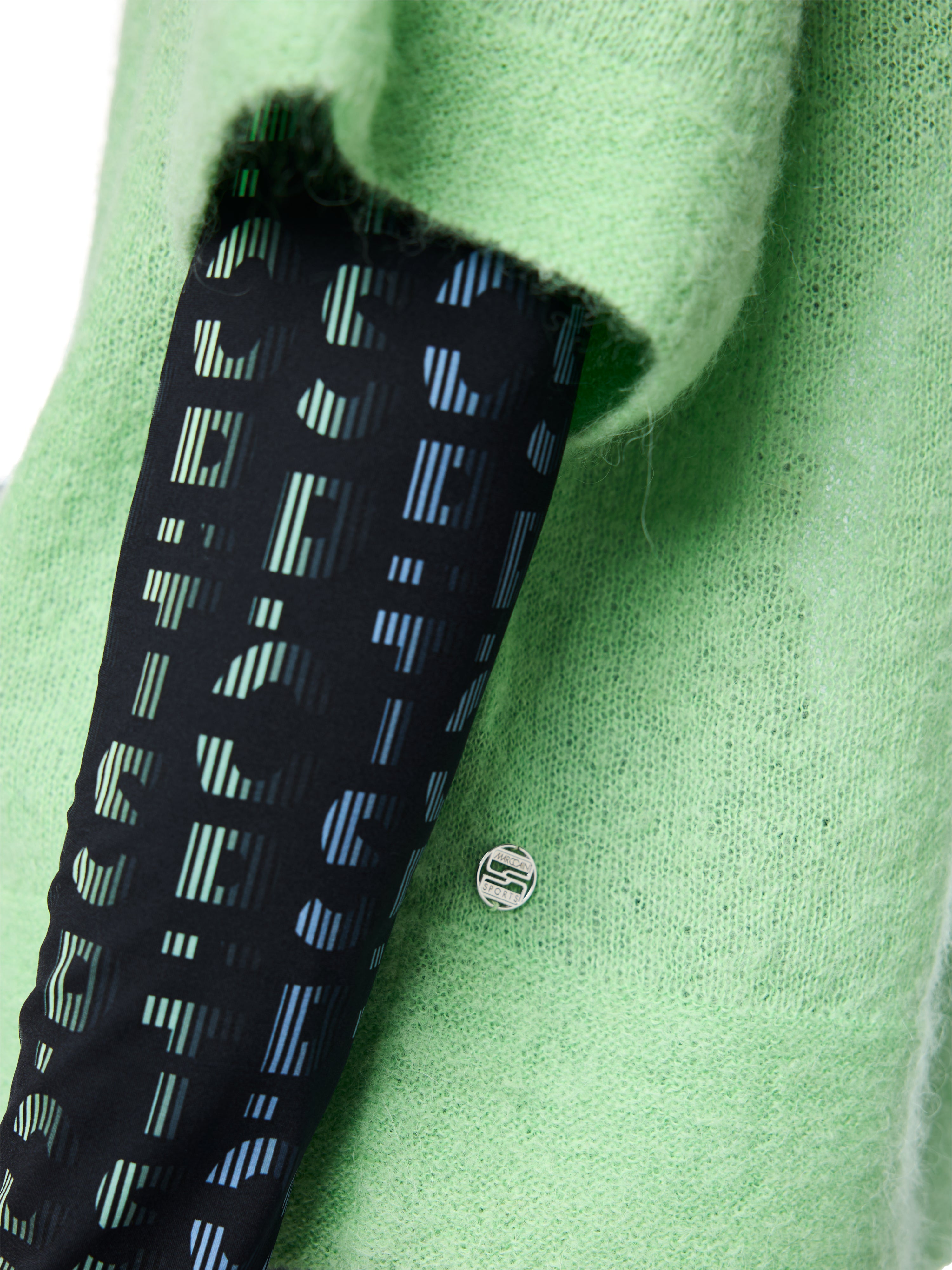 Marc Cain Kurzarm-Pullover Knitted in Germany