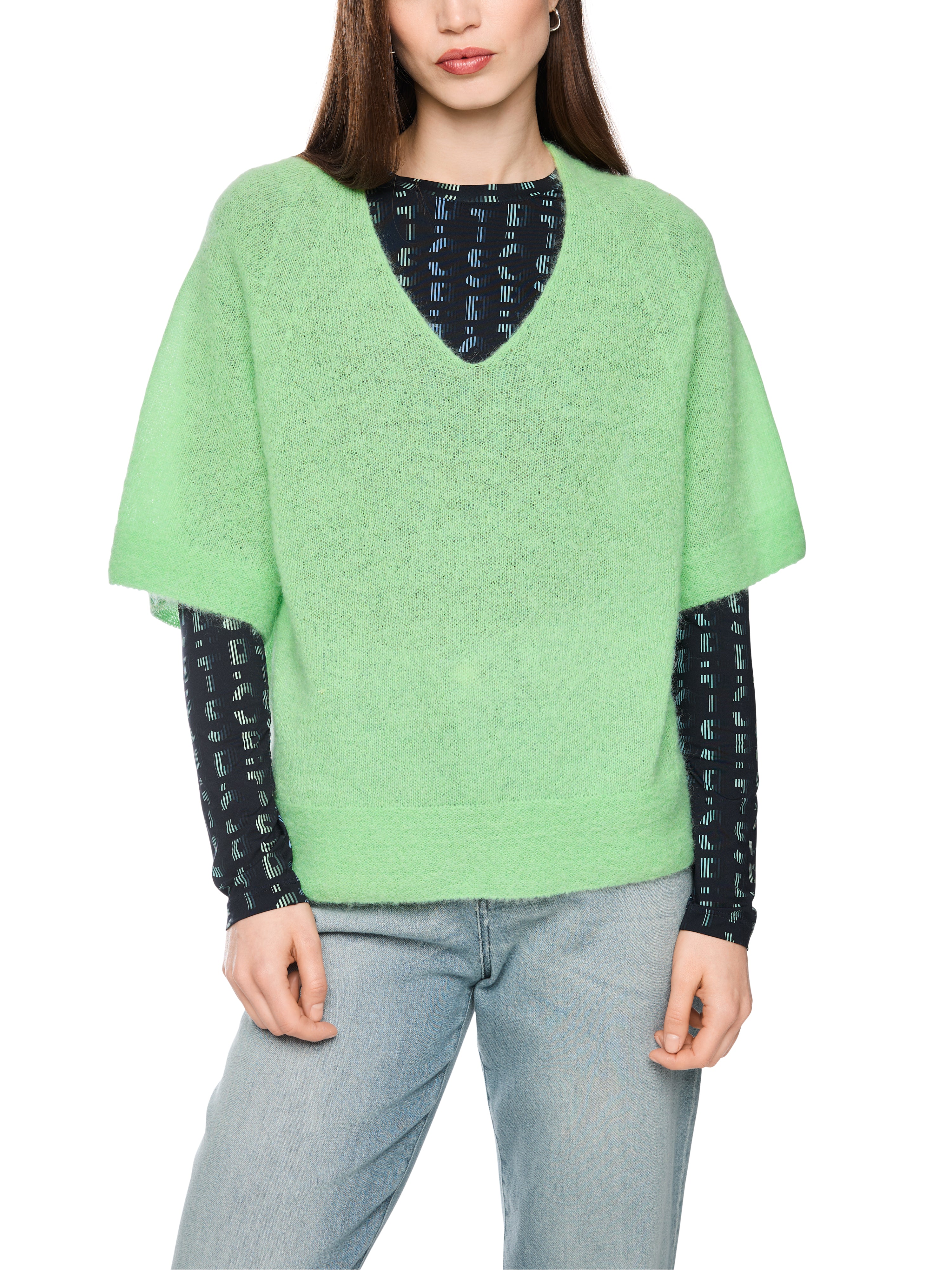 Marc Cain Kurzarm-Pullover Knitted in Germany