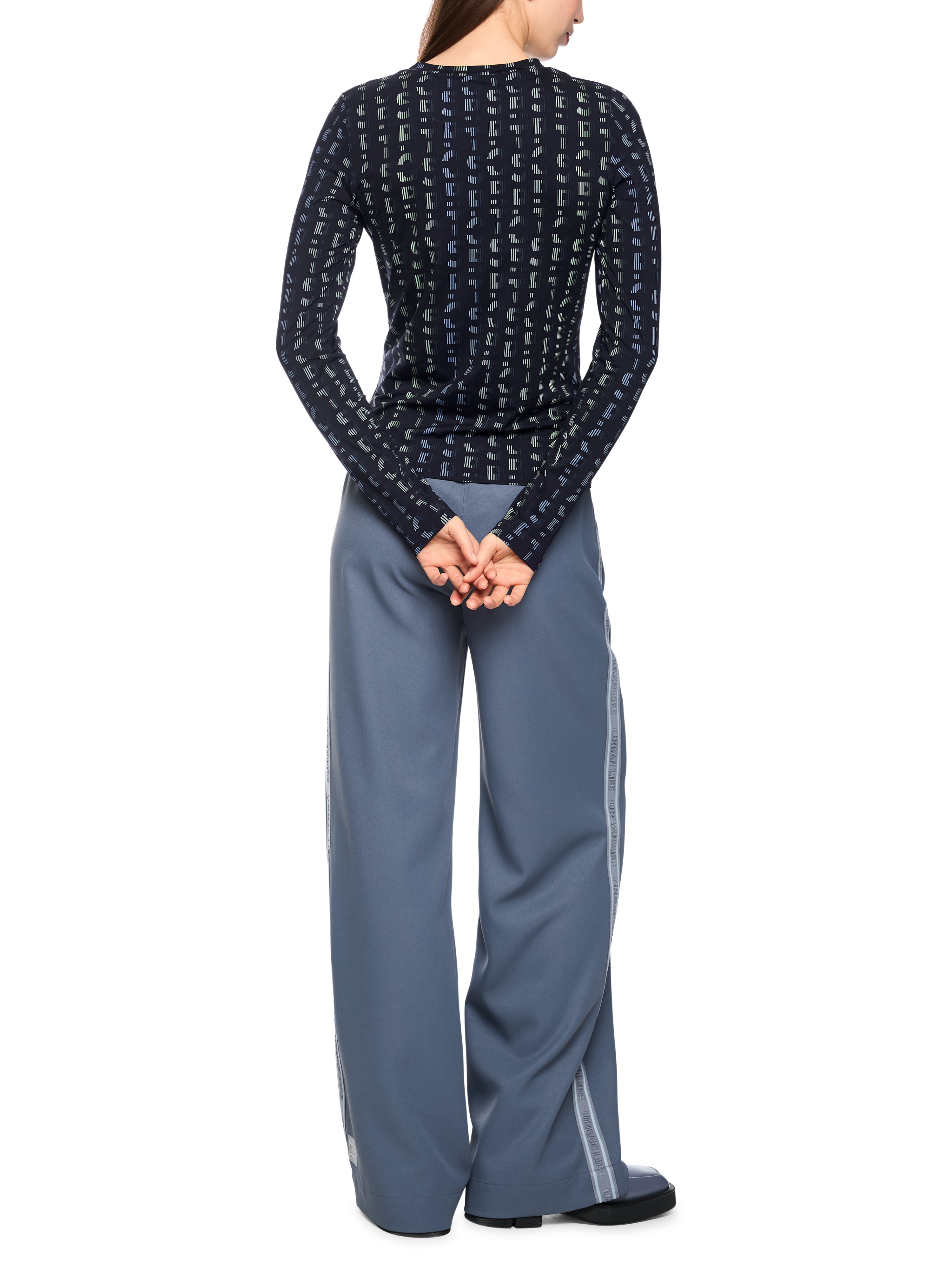 Marc Cain Langarmshirt mit grafischem Print