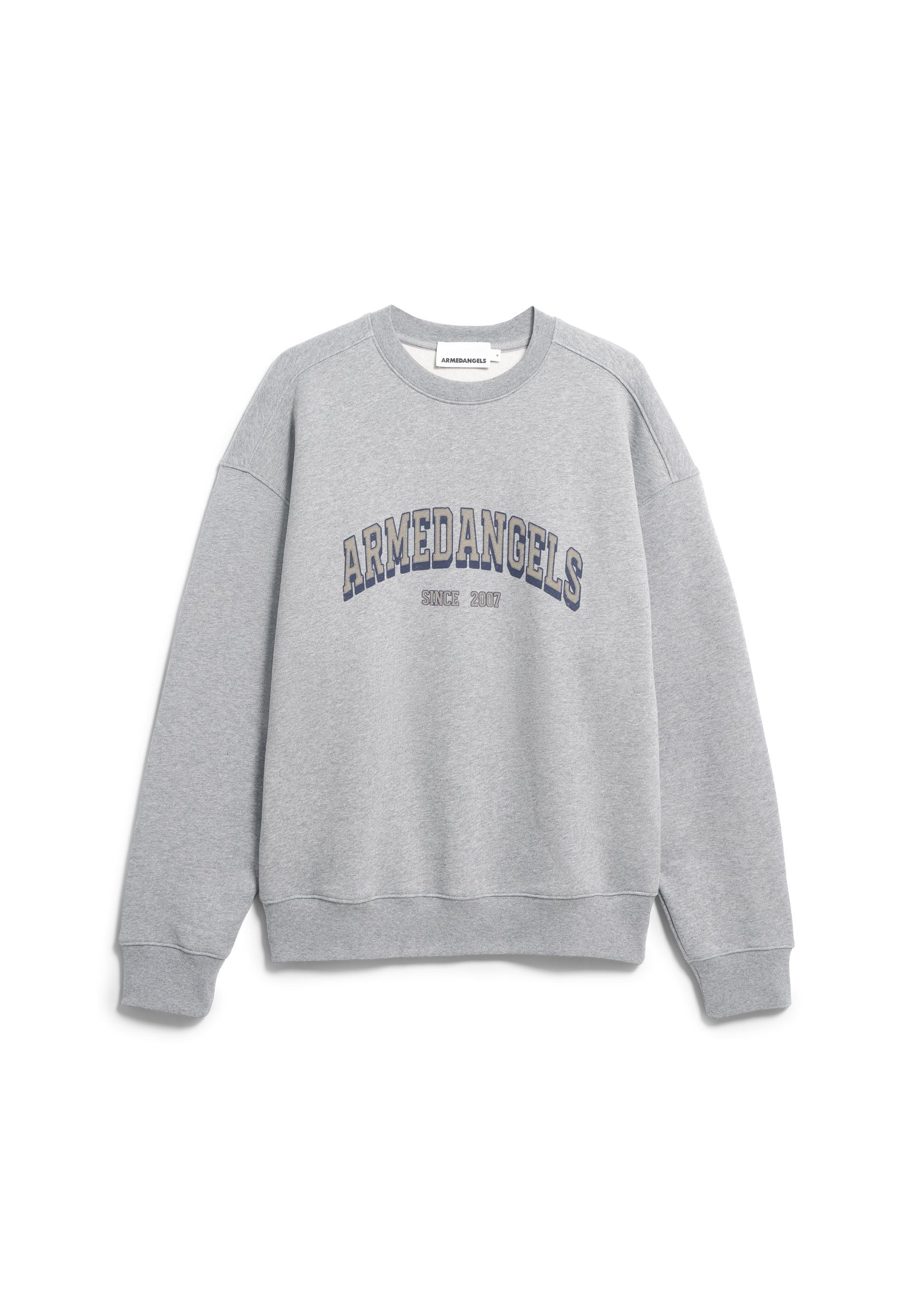 armedangels SWEATSHIRT WORDMARK RELAXED aus Bio-Baumwolle