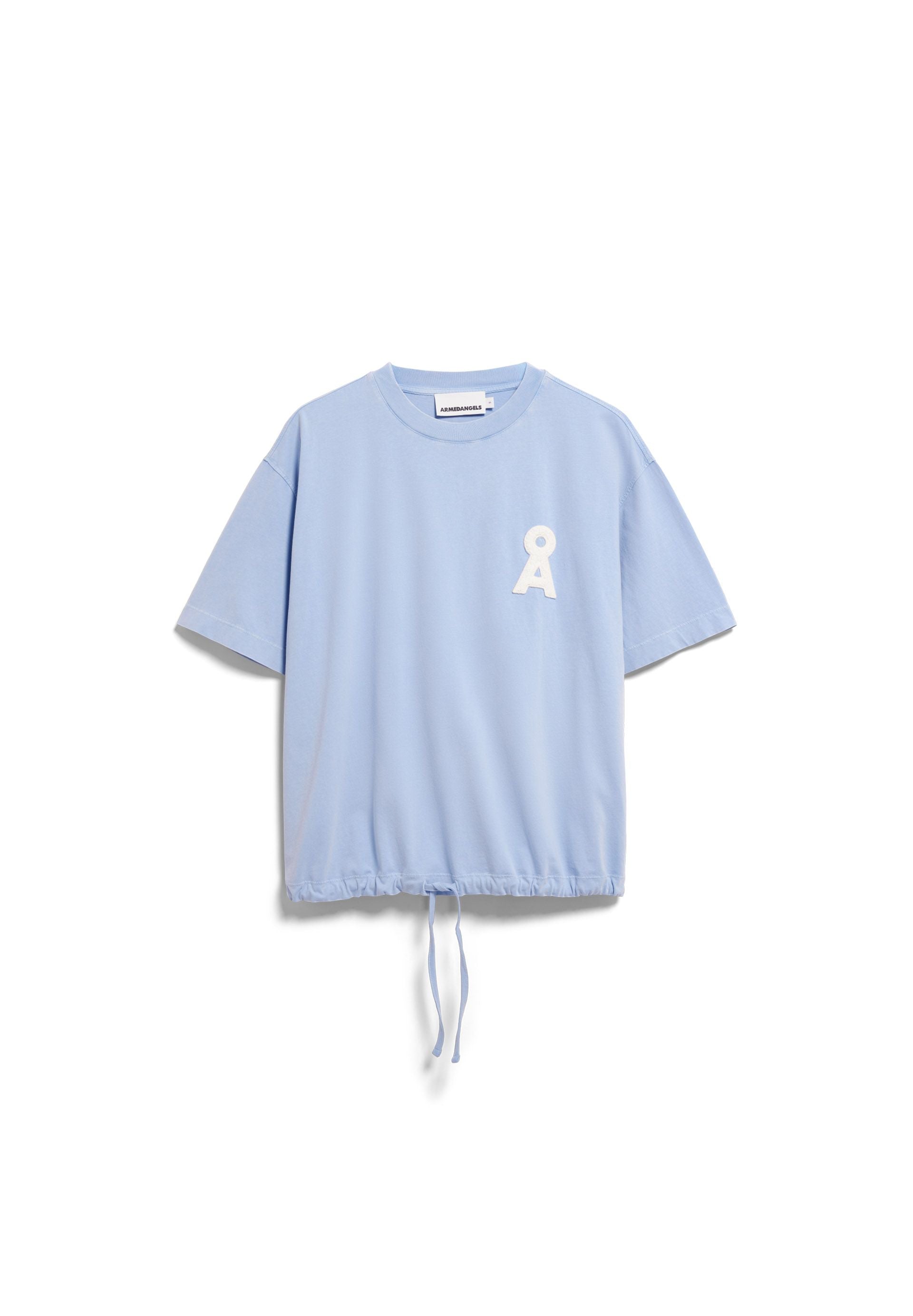 armedangels T-SHIRT MIT KORDELZUG aus Bio-Baumwolle