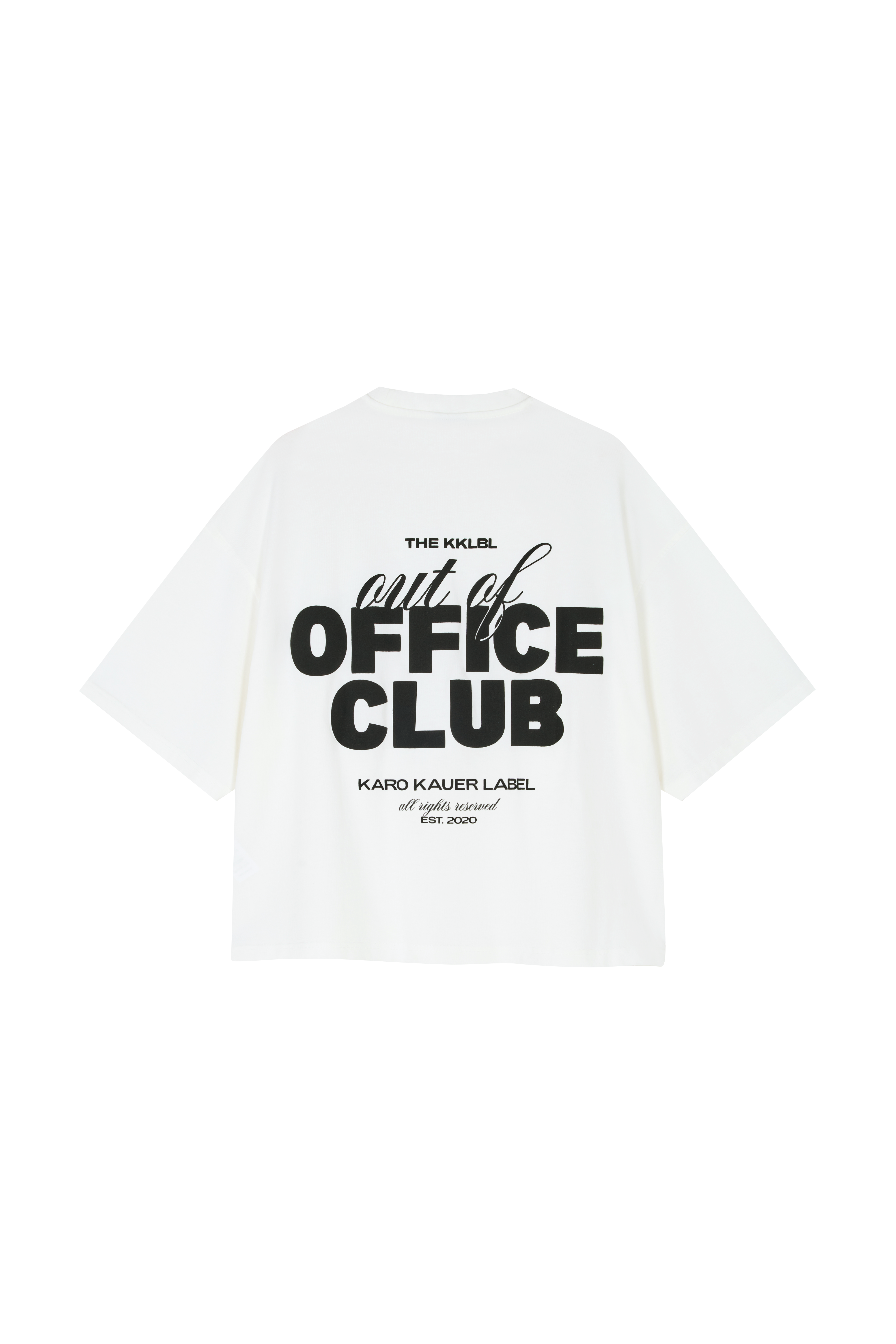 Karo Kauer T-Shirt Cropped Office Club