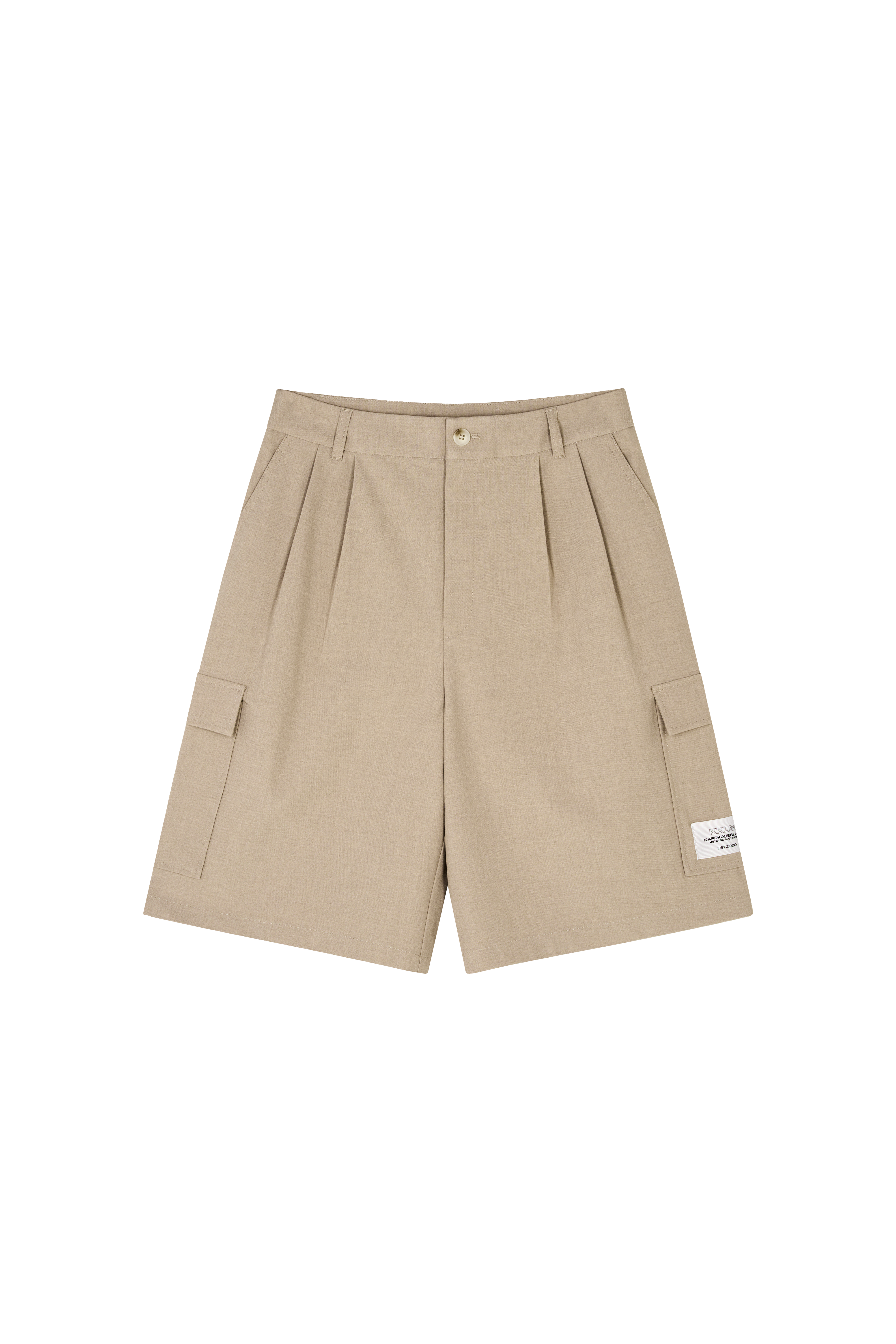Karo Kauer Bermuda Shorts Beige