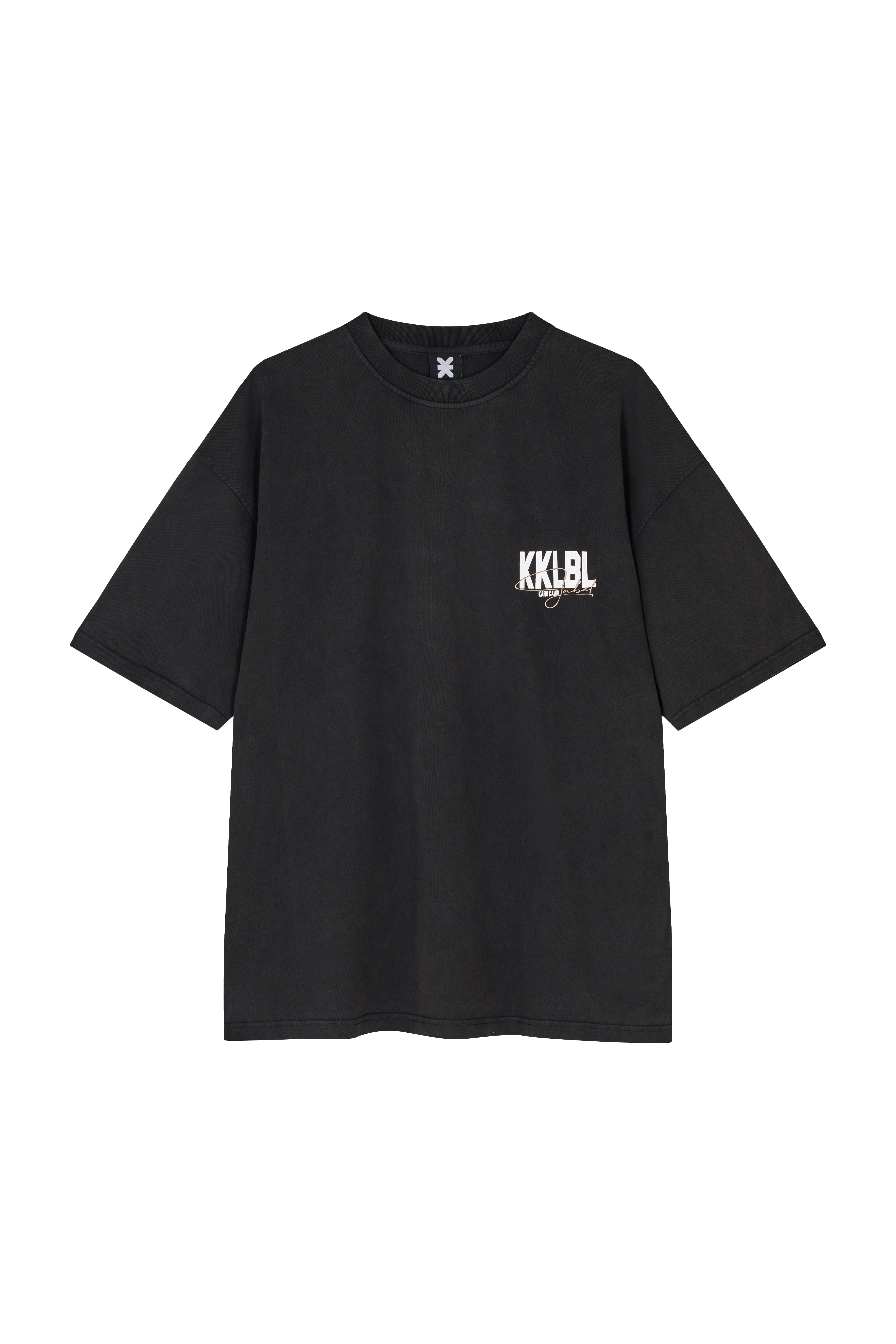 Karo Kauer T-Shirt Washed Black KKLBL