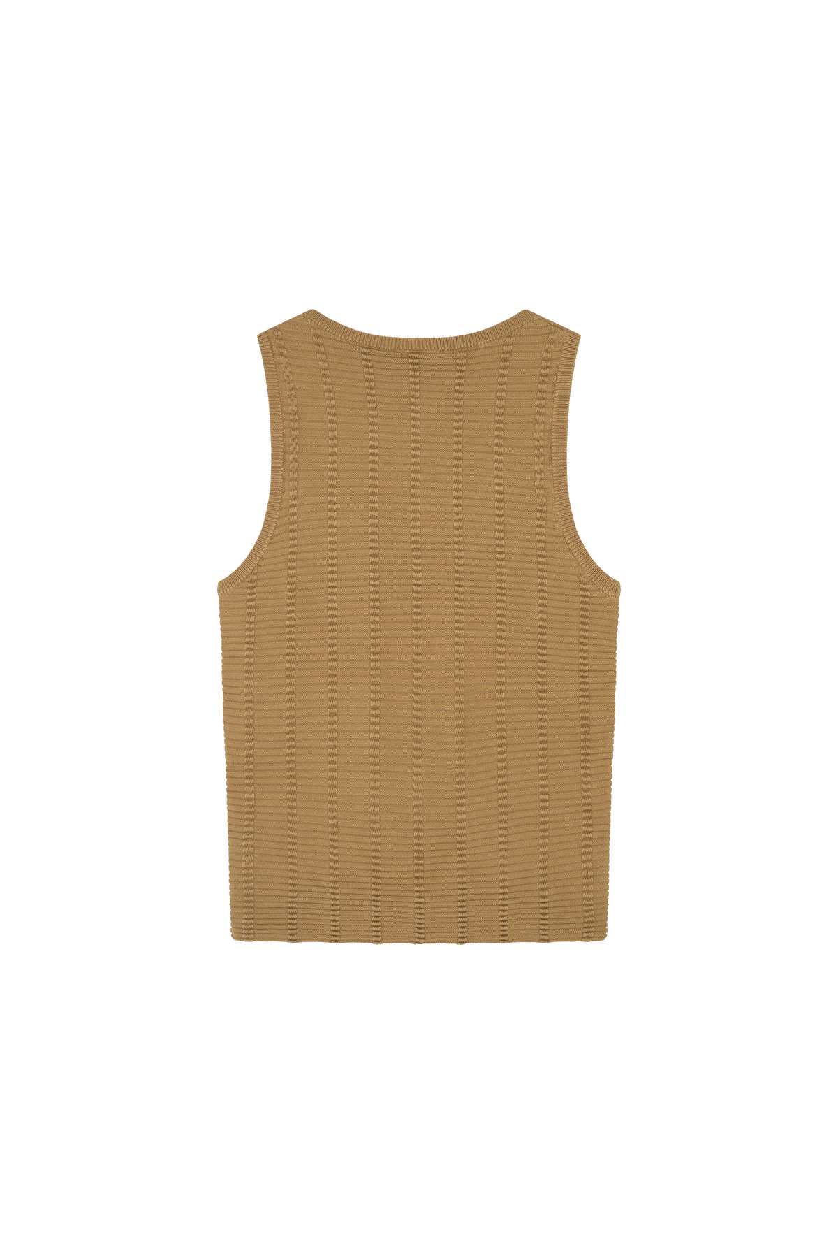 Karo Kauer Knit Top Warm Beige