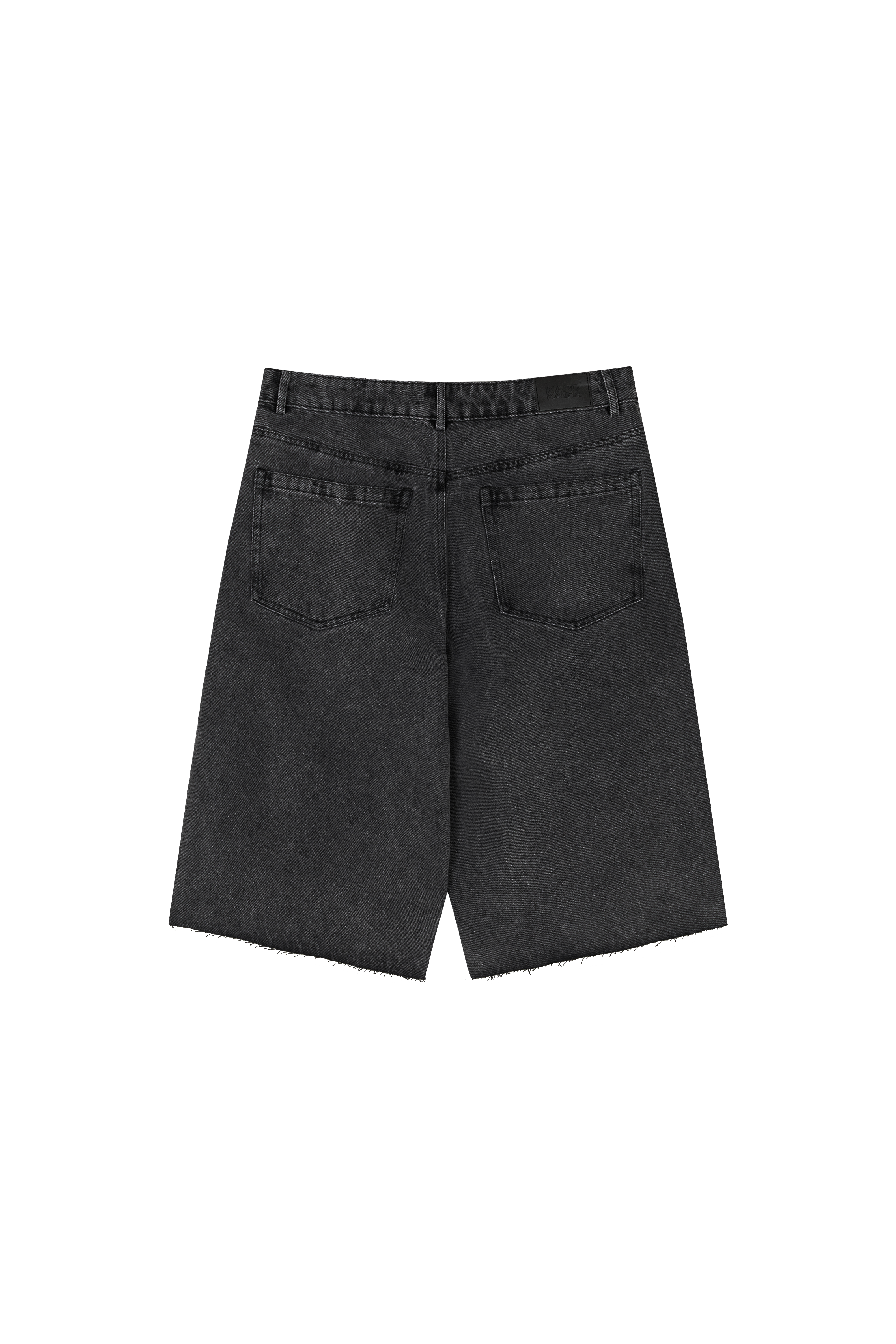 Karo Kauer Denim Shorts Black