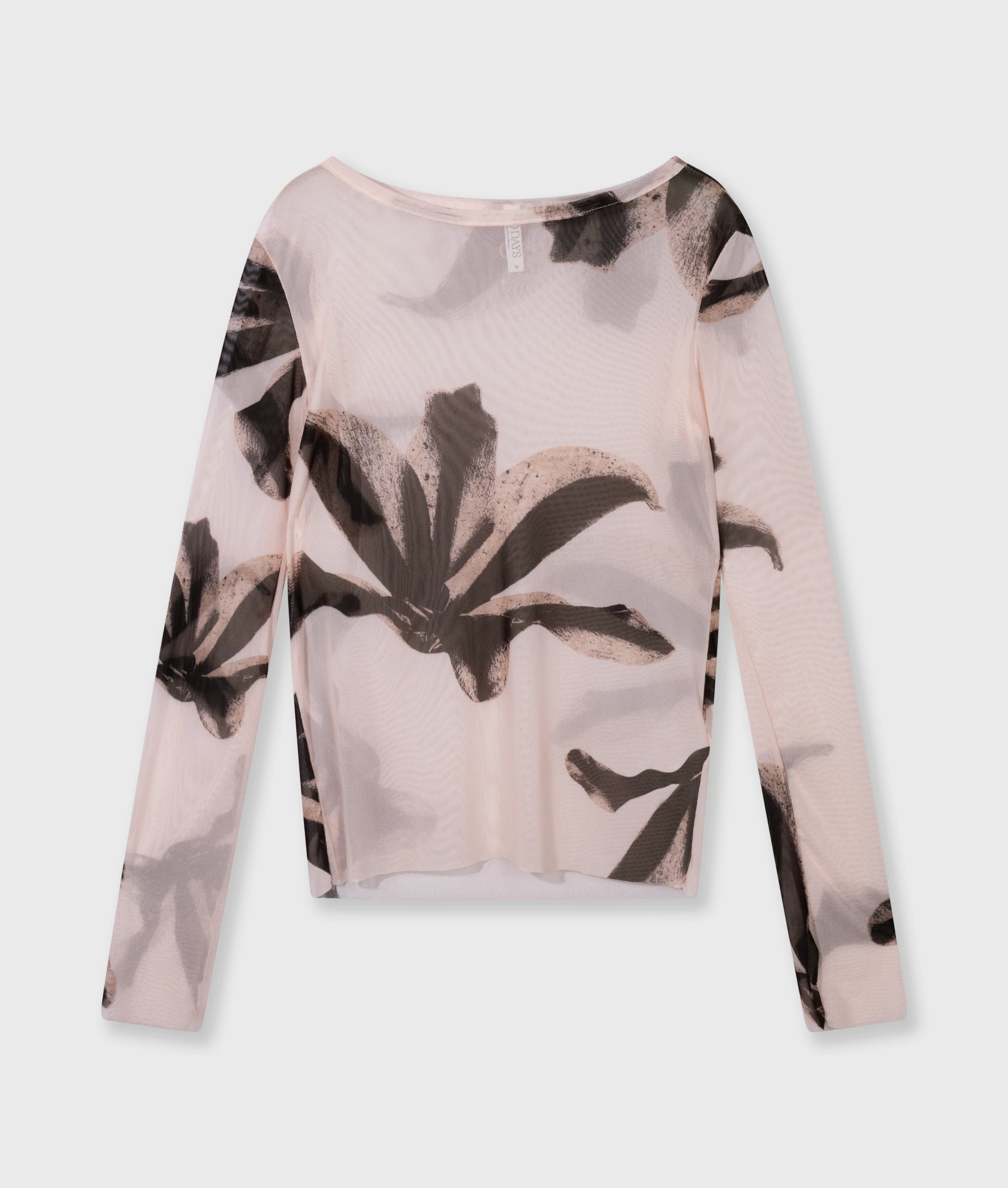 10Days Mesh Long Sleeve Flower