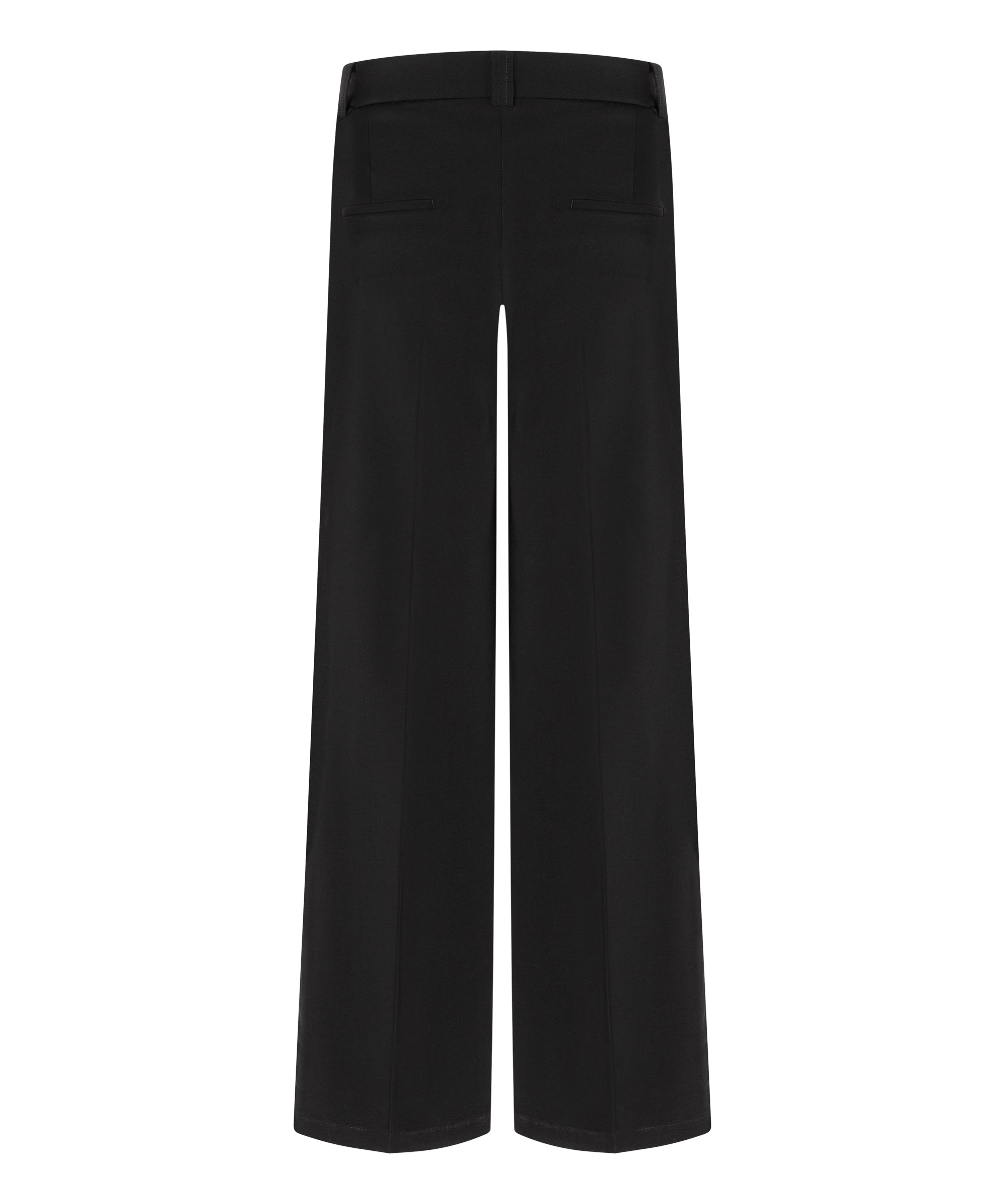 CAMBIO Hose Wide-Fit Cropped Anais wrap front