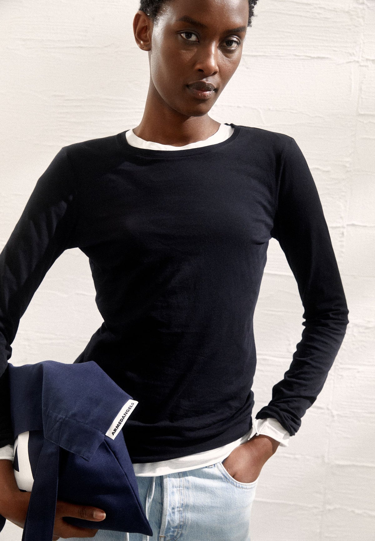 Armedangels Longsleeve aus Bio-Baumwolle  EINIAARA SOFT