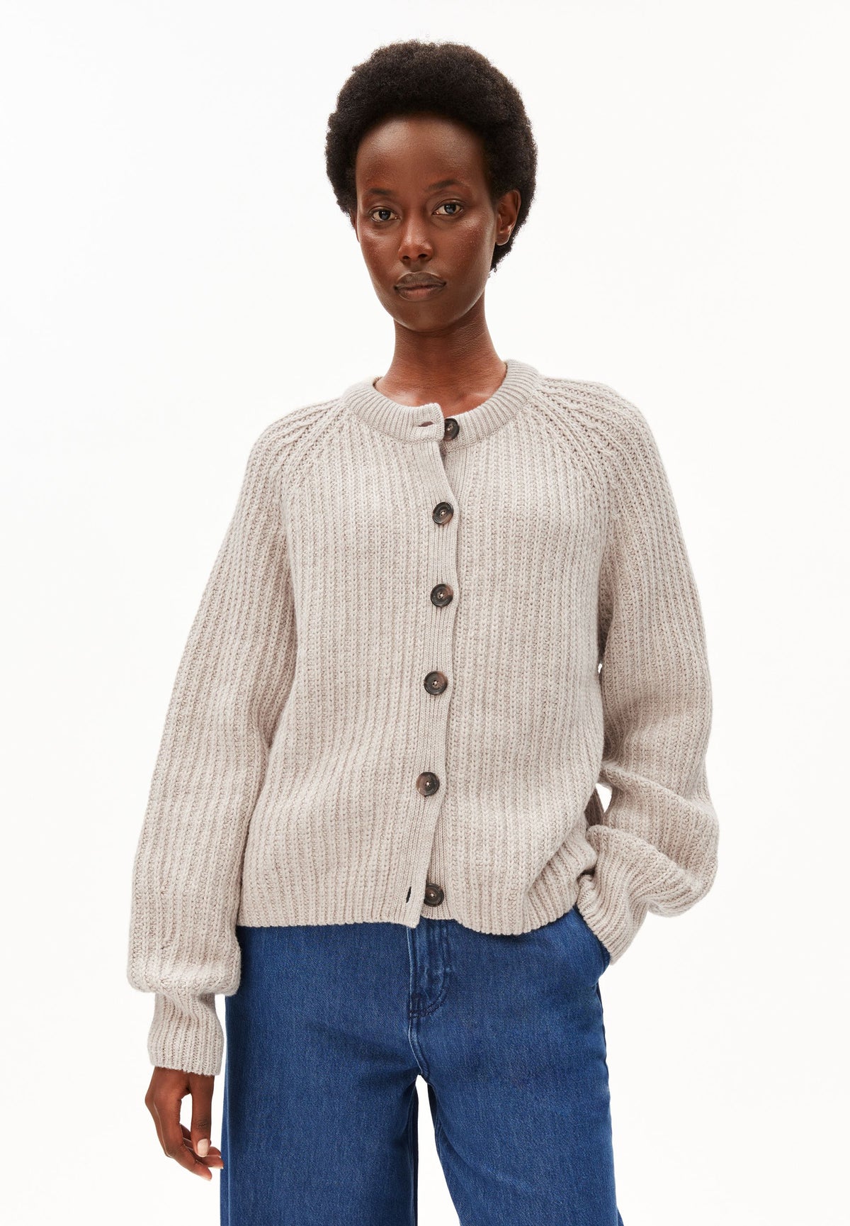 armedangels Strickjacke  RIB KNIT CARDIGAN