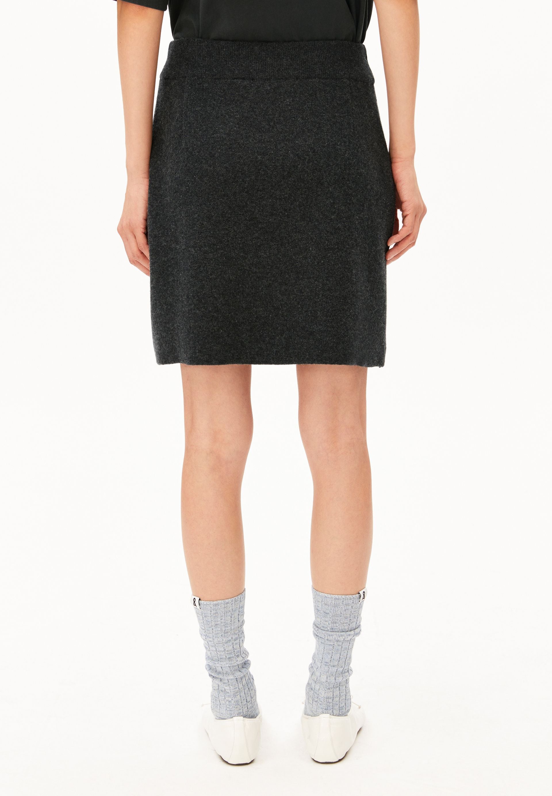armedangels Rock COTTON-WOOL MINI KNIT SKIRT