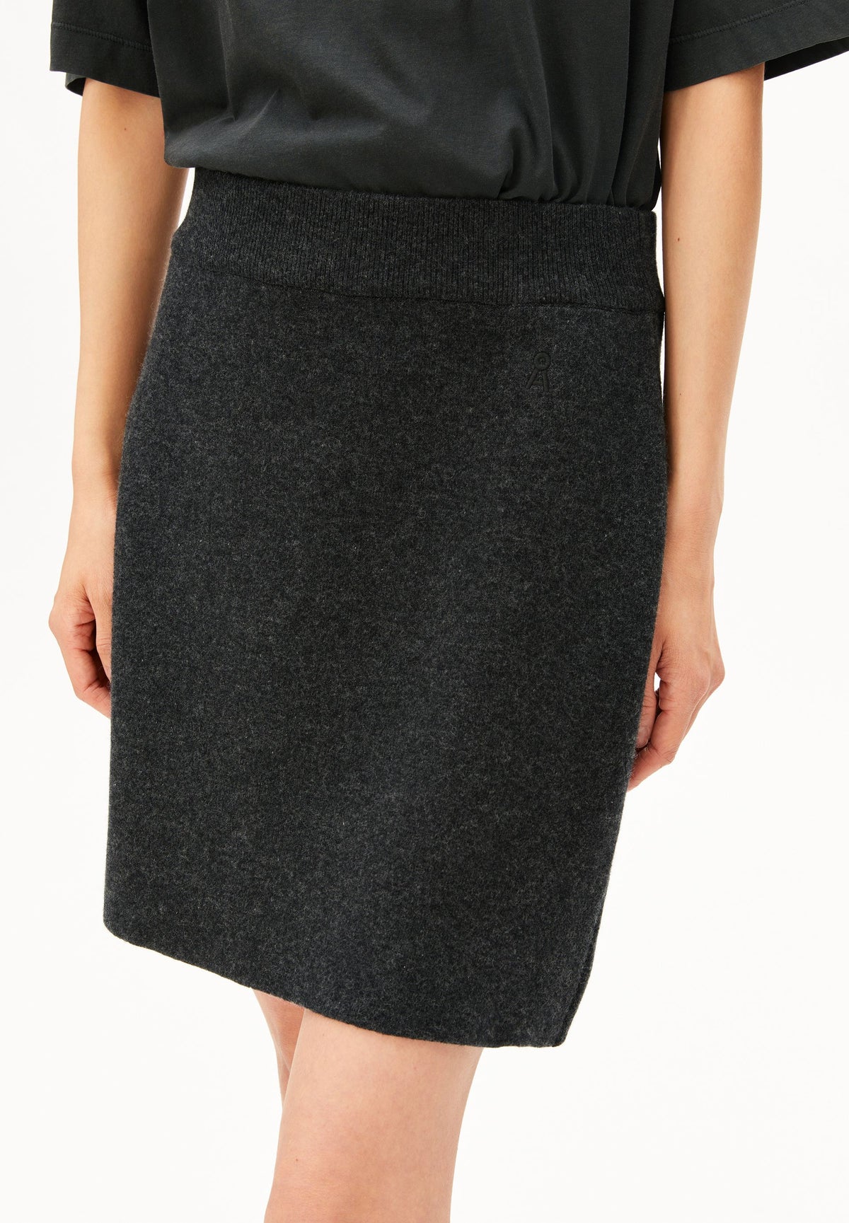 armedangels Rock COTTON-WOOL MINI KNIT SKIRT