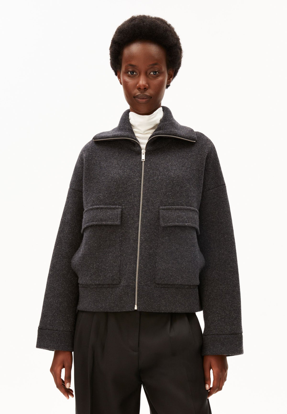 armedangels Jacke COTTON-WOOL KNIT JACKET