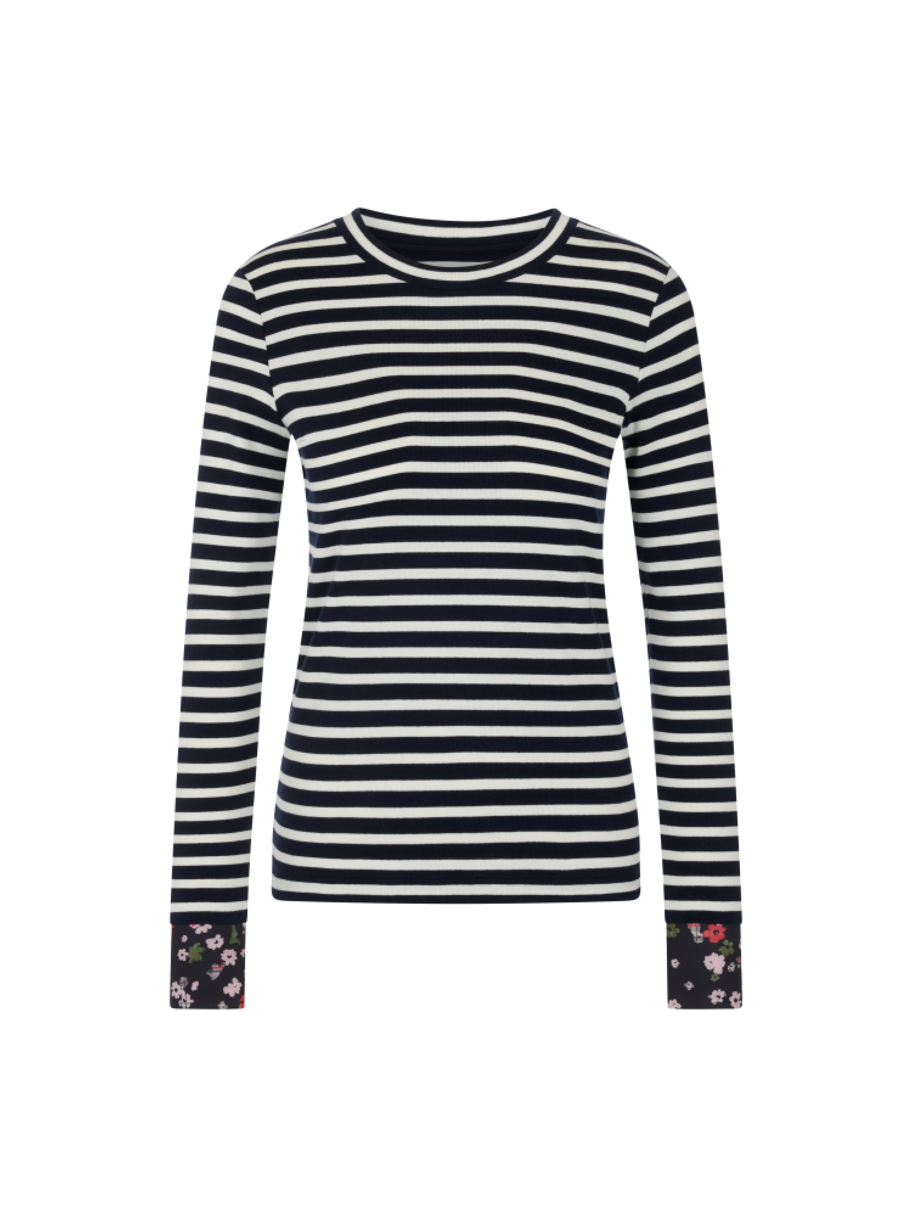 Marc Cain Langarm-Shirt in Streifenoptik