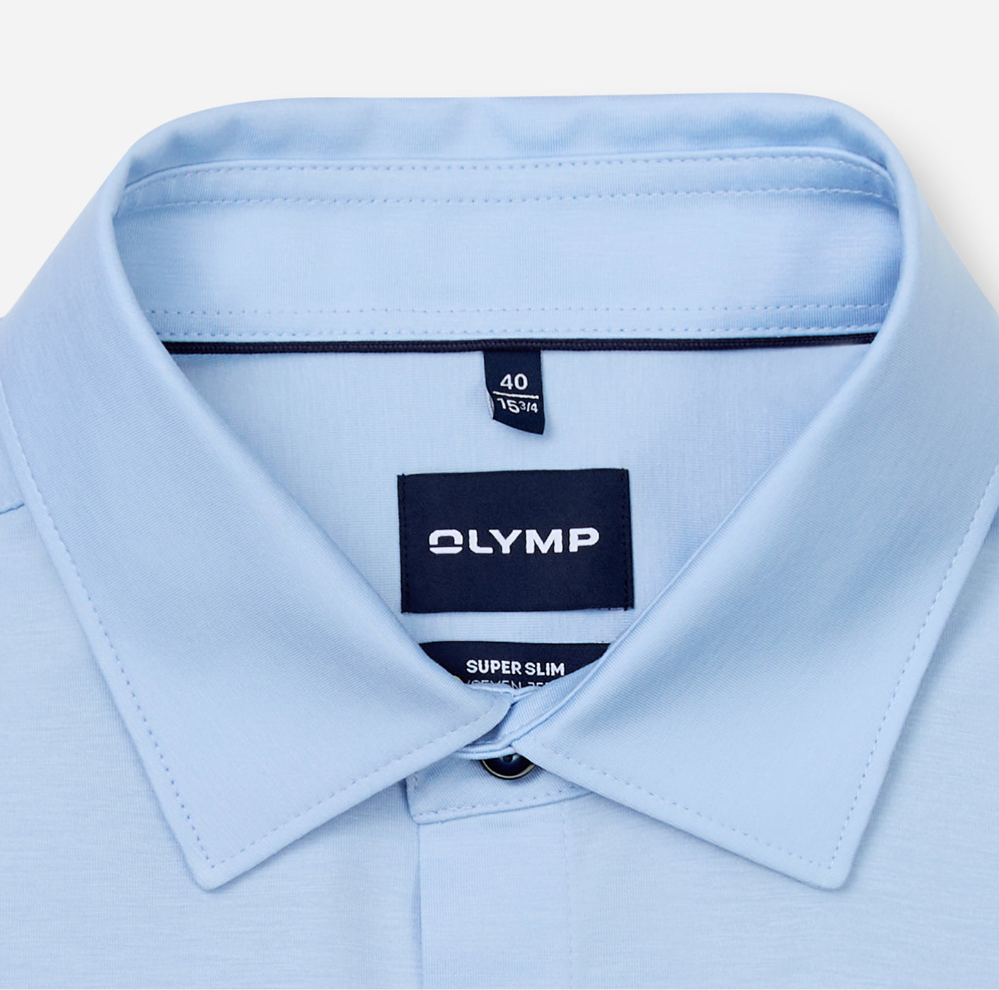 OLYMP Businesshemd No. Six 24/Seven, Super Slim, Hellblau