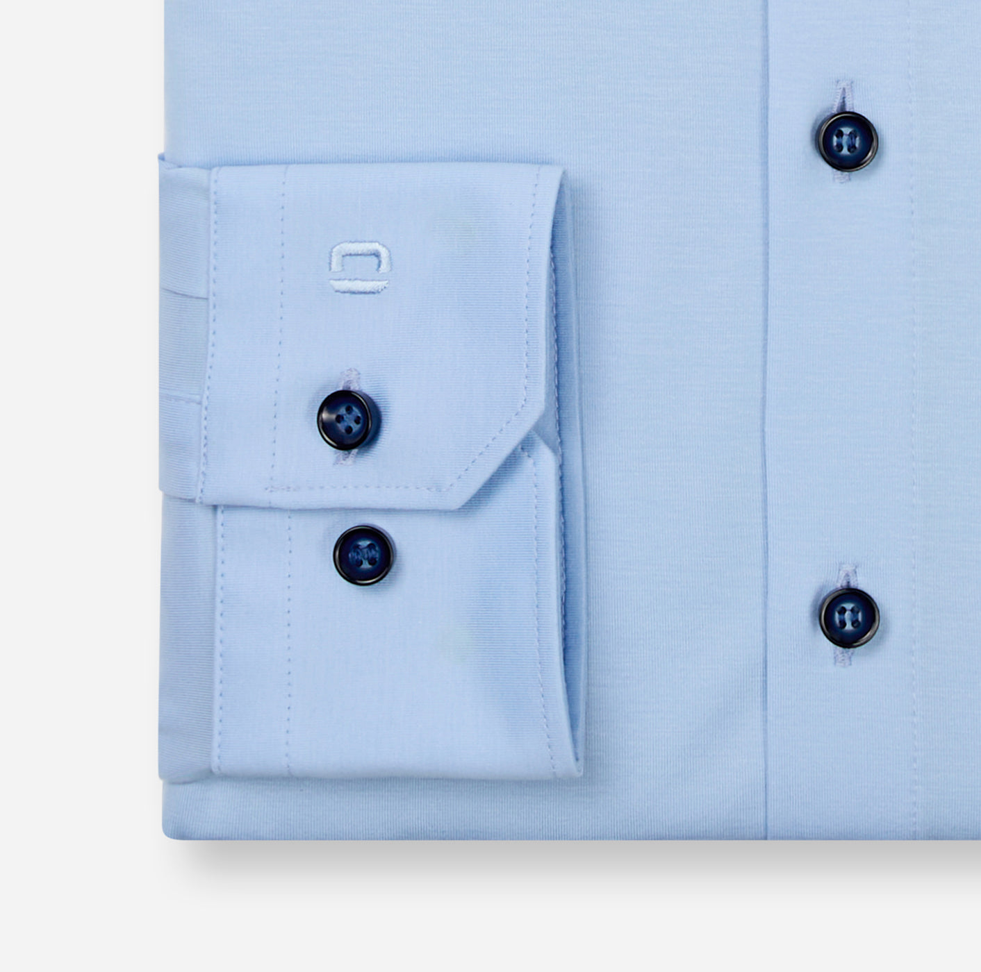 OLYMP Businesshemd No. Six 24/Seven, Super Slim, Hellblau