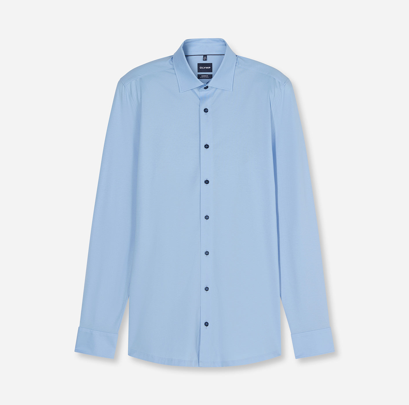 OLYMP Businesshemd Luxor 24/Seven, modern fit, Hellblau