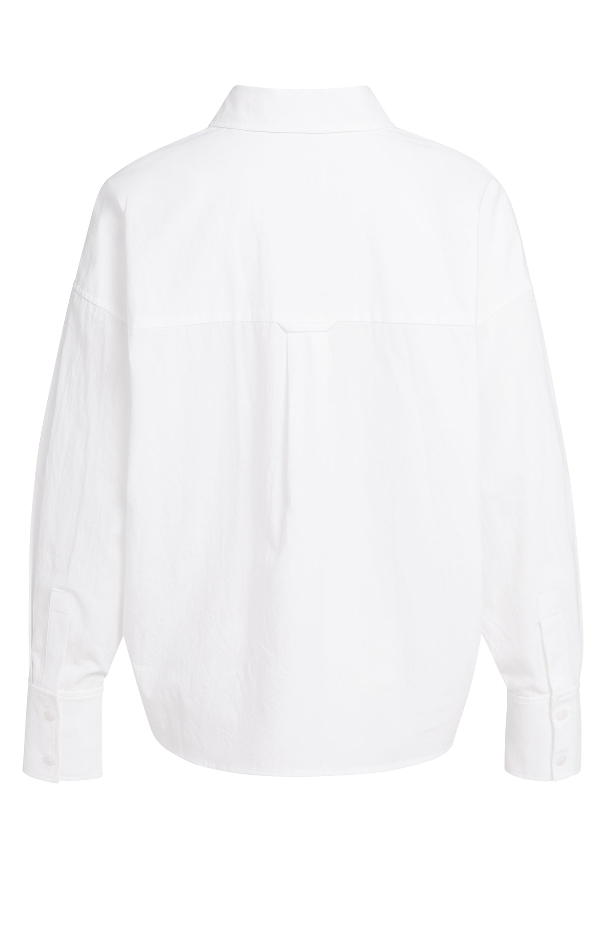 Yaya Baumwollbluse im Oversize-Schnitt mit Brusttasche