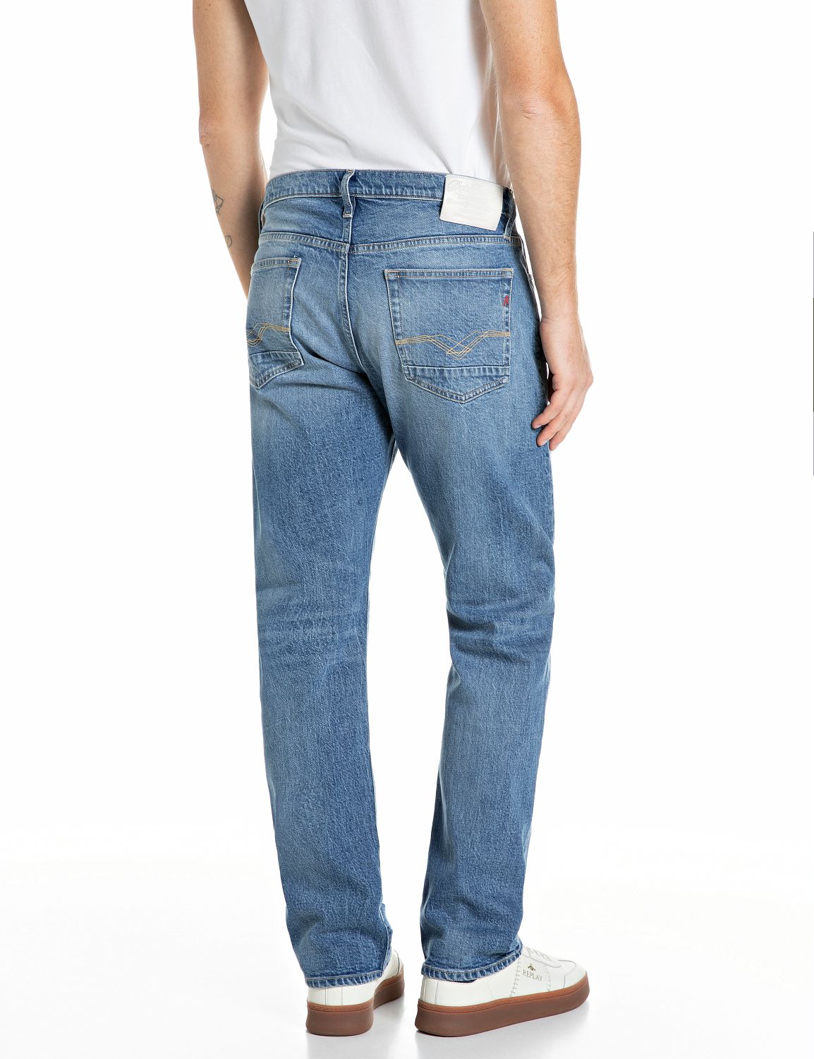 Replay Straight-Fit-Jeans Aideen M1075 .00B.727 286