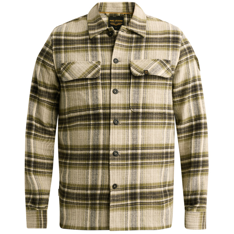 PME Legend Hemdjacke mit Holzfällerkaromuster