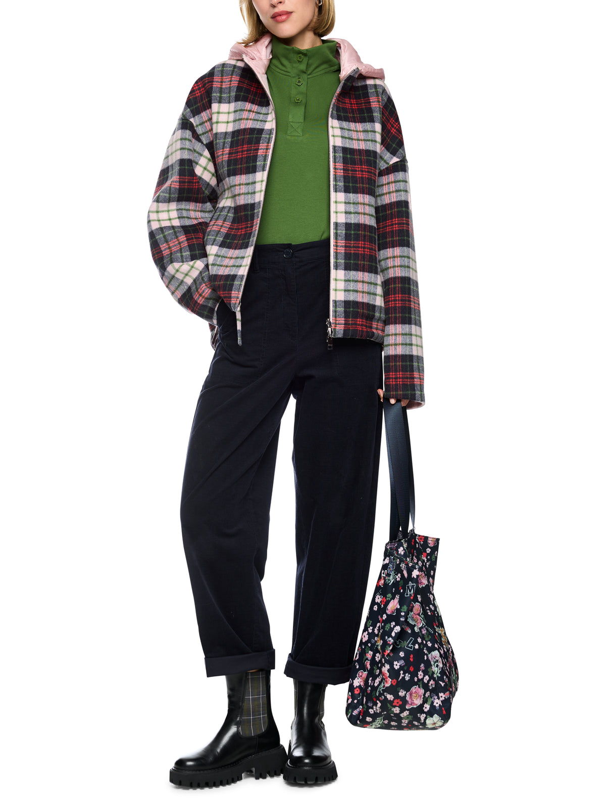 Marc Cain Wendejacke mit Steppkapuze