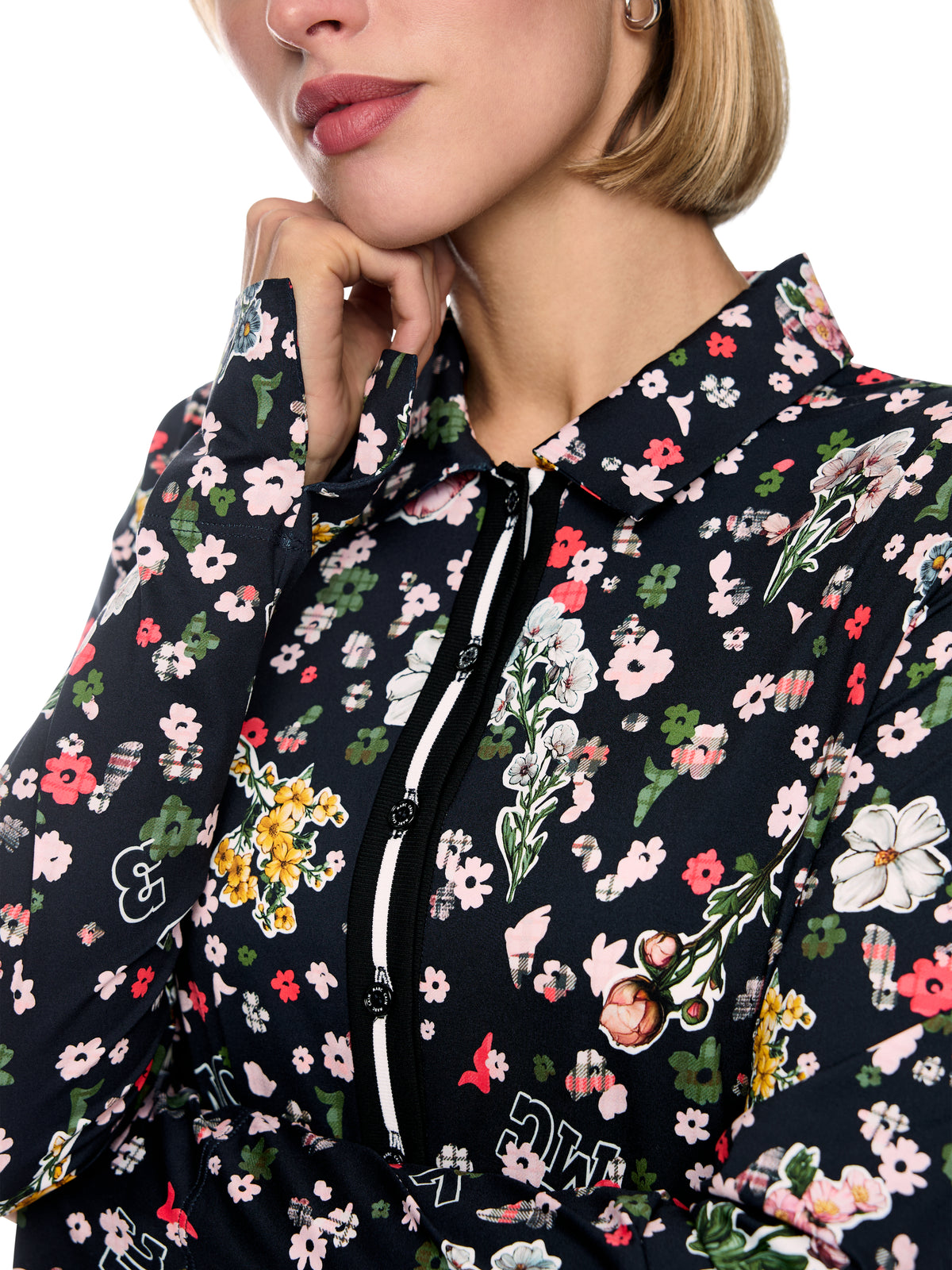Marc Cain Bluse mit Allover-Print