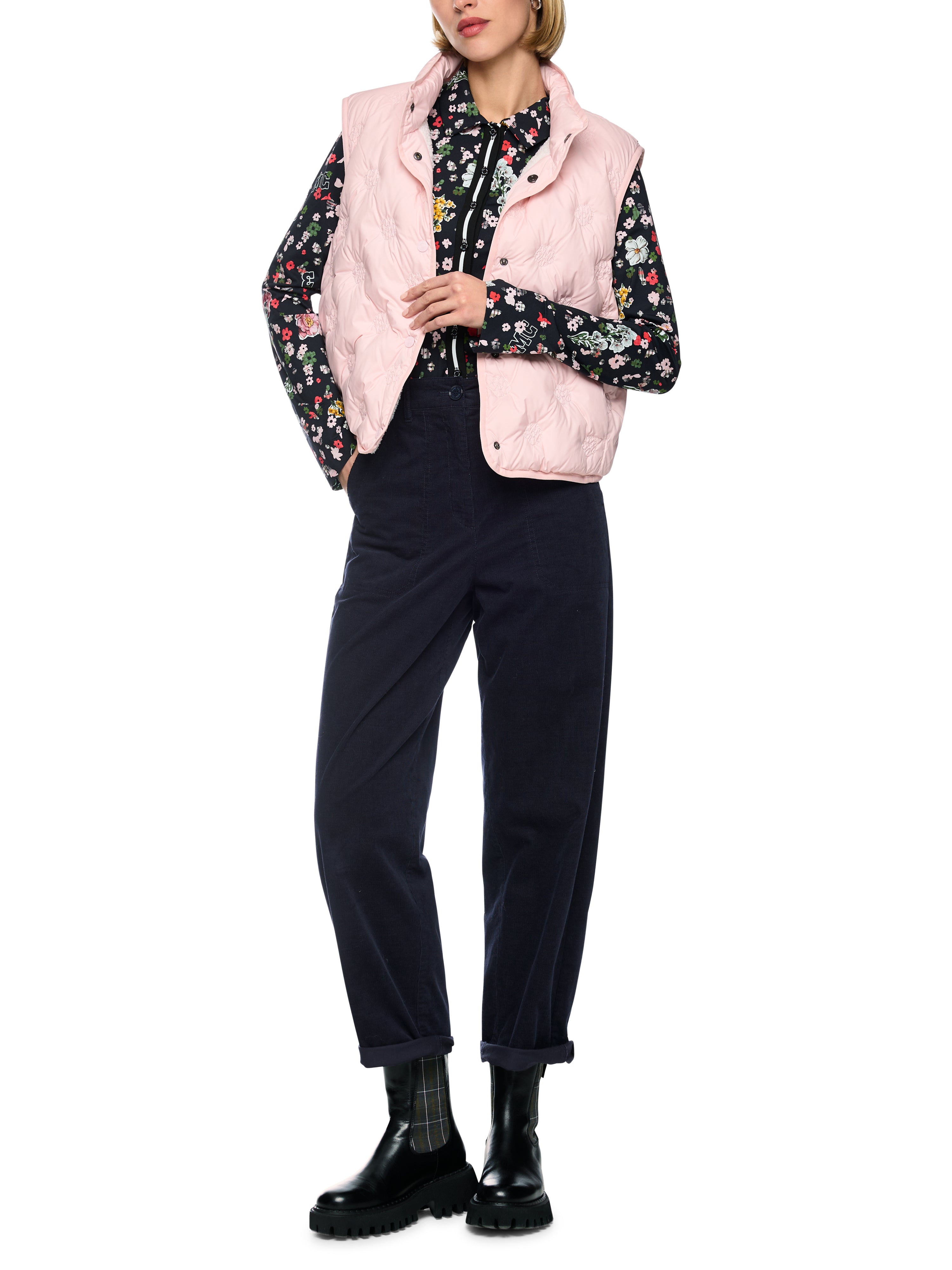 Marc Cain Cordhose RUMA im Relaxed Fit O-Shape