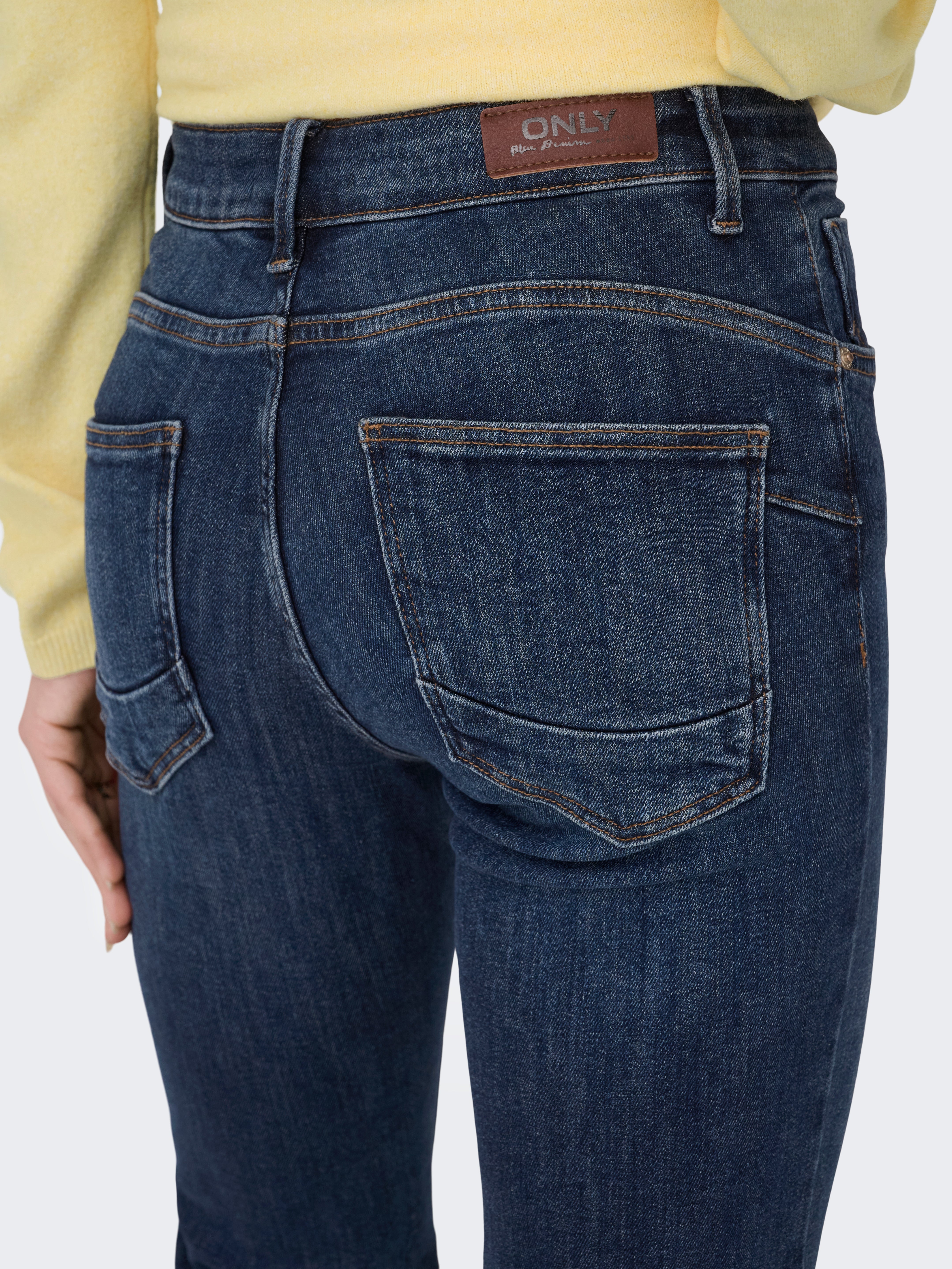 Only Mittlere Taille Flared Fit Jeans ONLPOWER