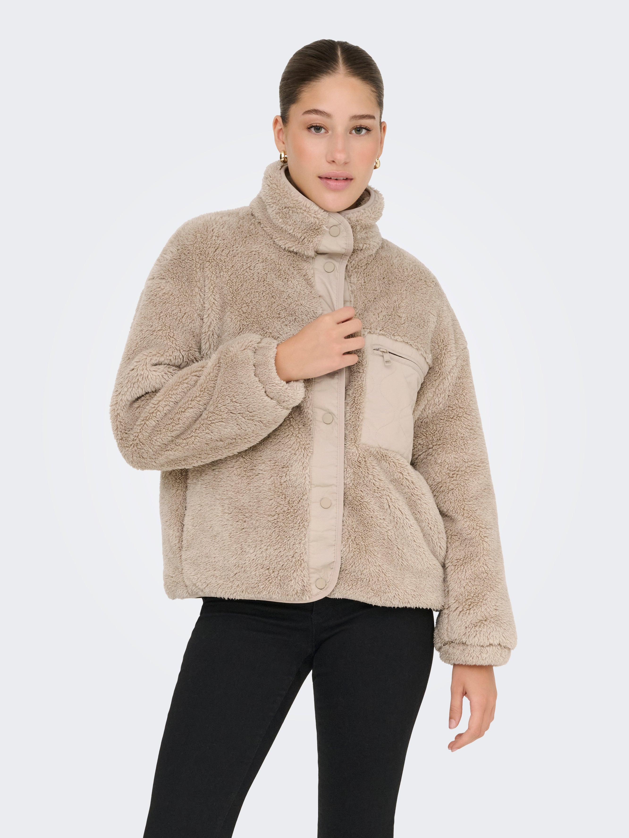 Only Teddyfell Mantel ONLCONTACT