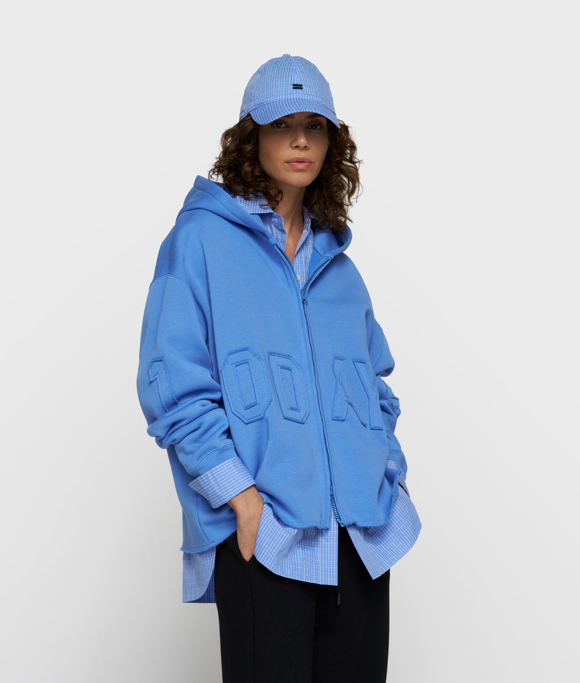 Statement Zip Hoodie