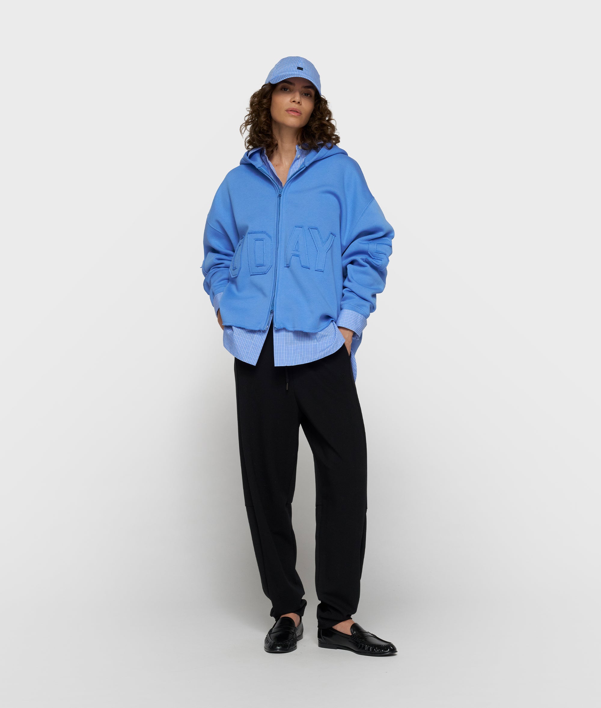Statement Zip Hoodie
