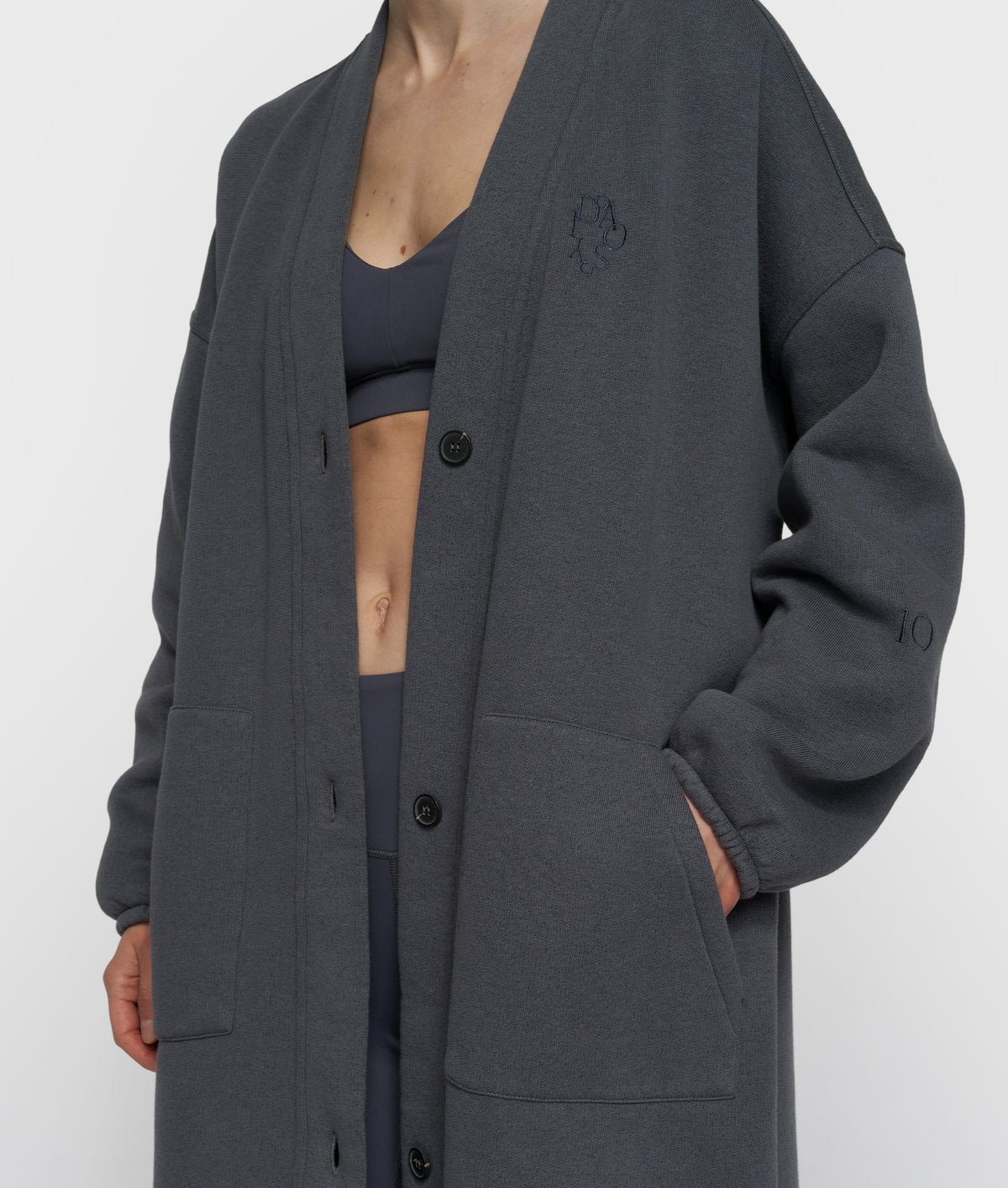 Langer Baseball Cardigan