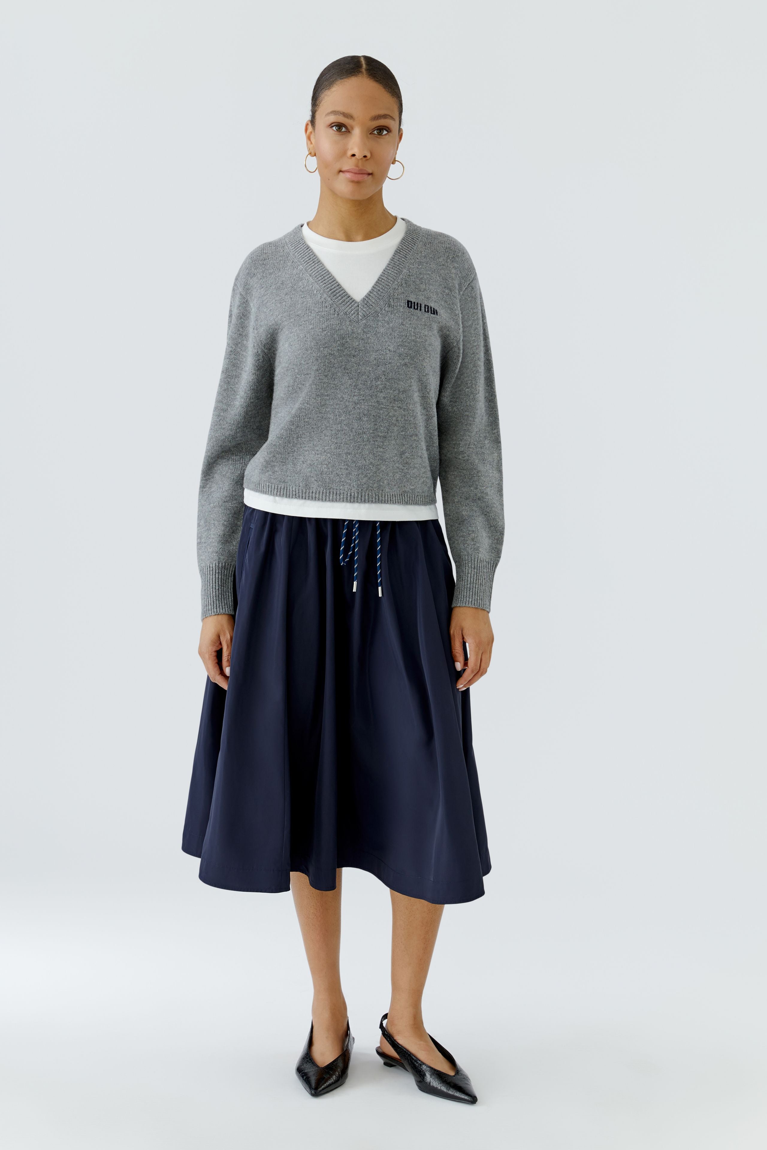 OUI Pullover im Preppy Look