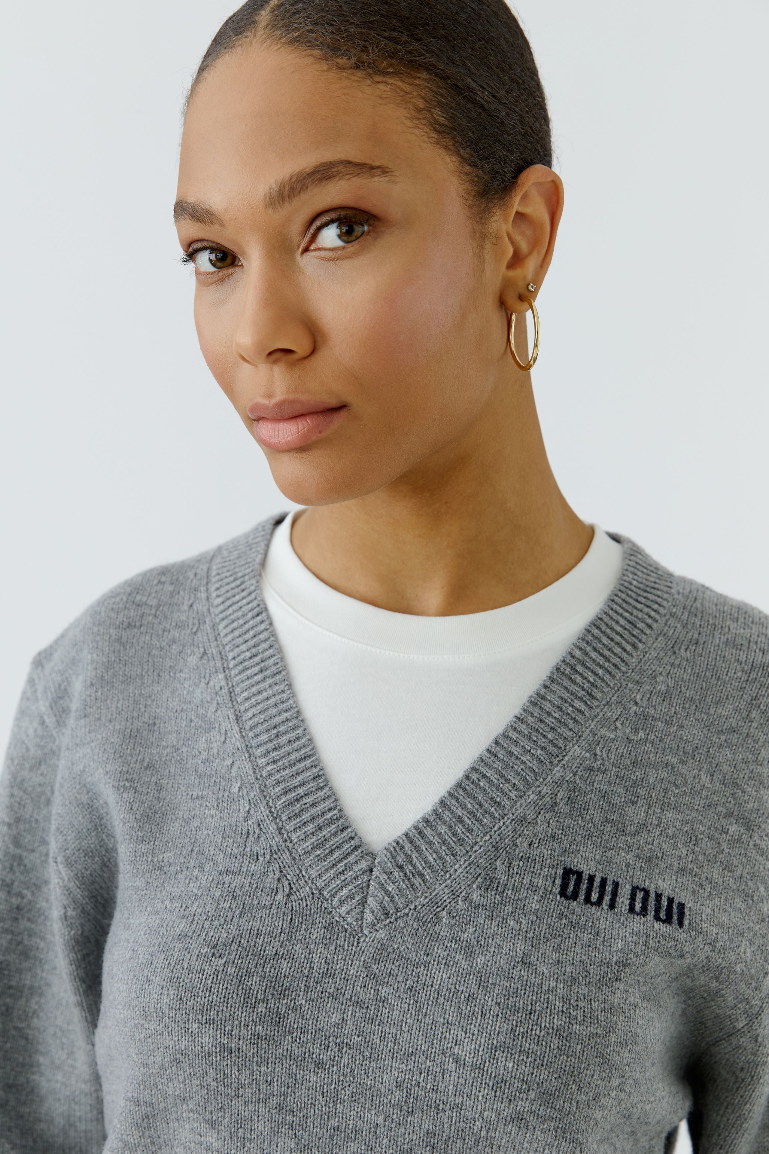 OUI Pullover im Preppy Look