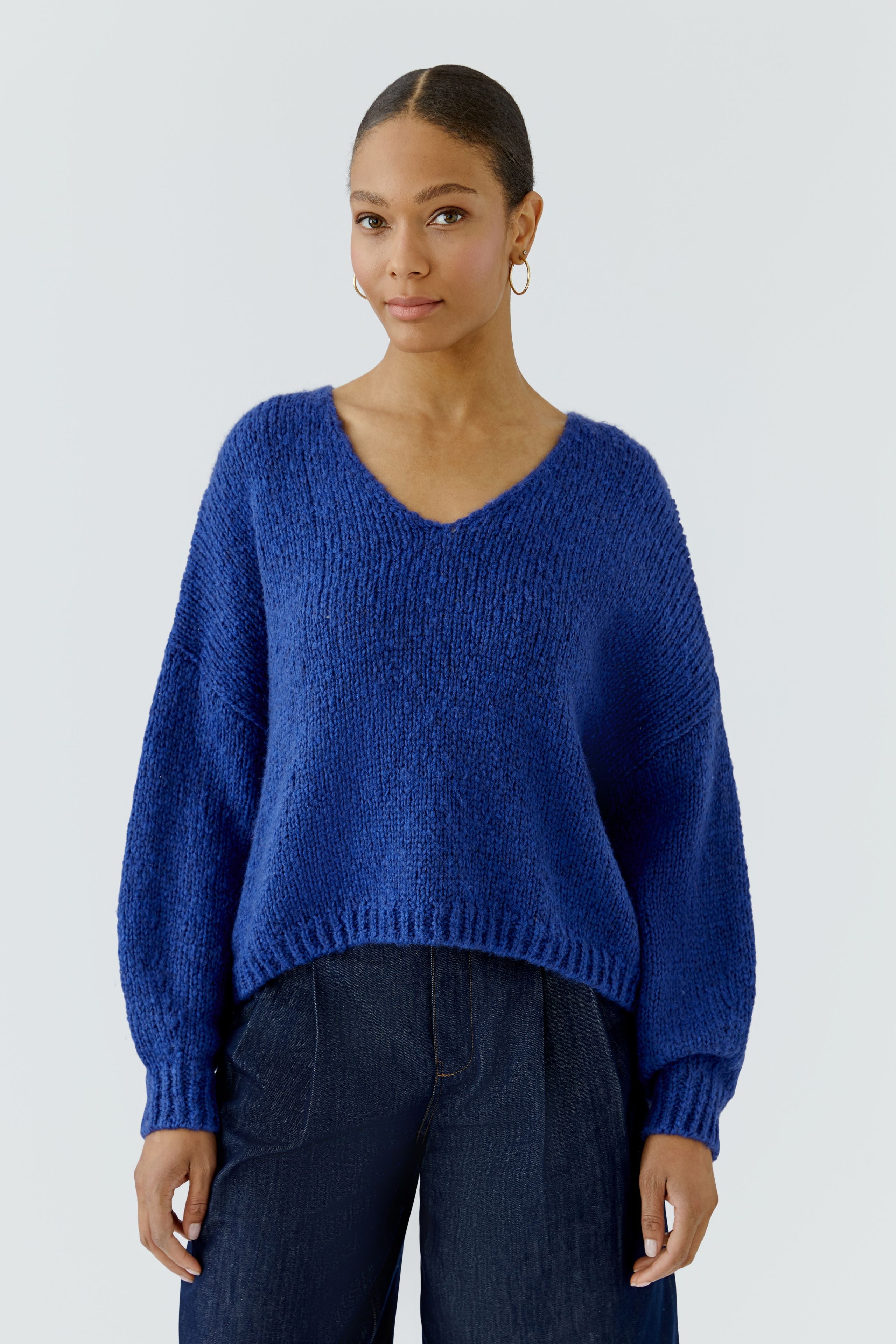 OUI Oversized V-Neck Pullover