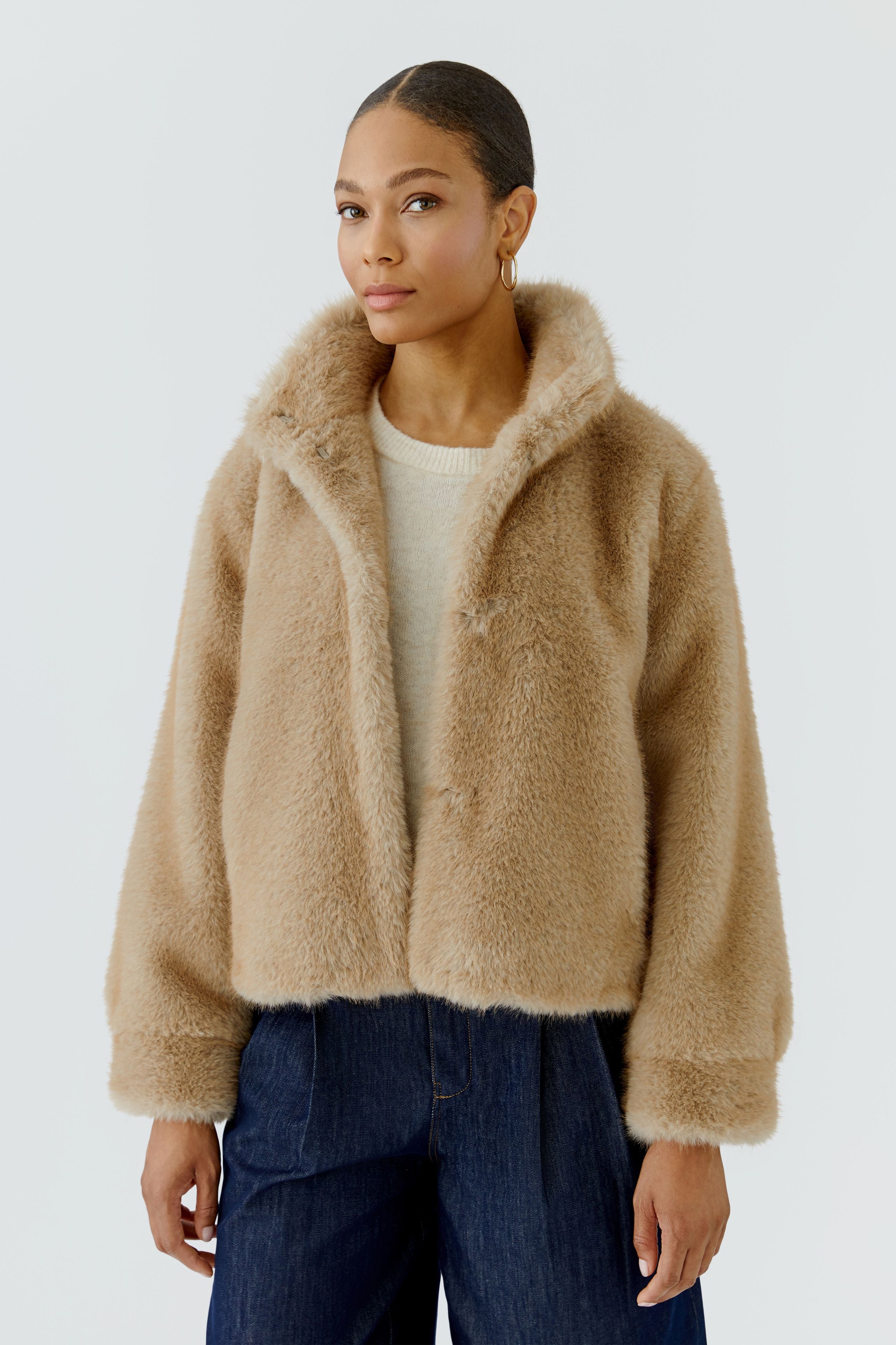 OUI Kuscheljacke aus Kunstfell
