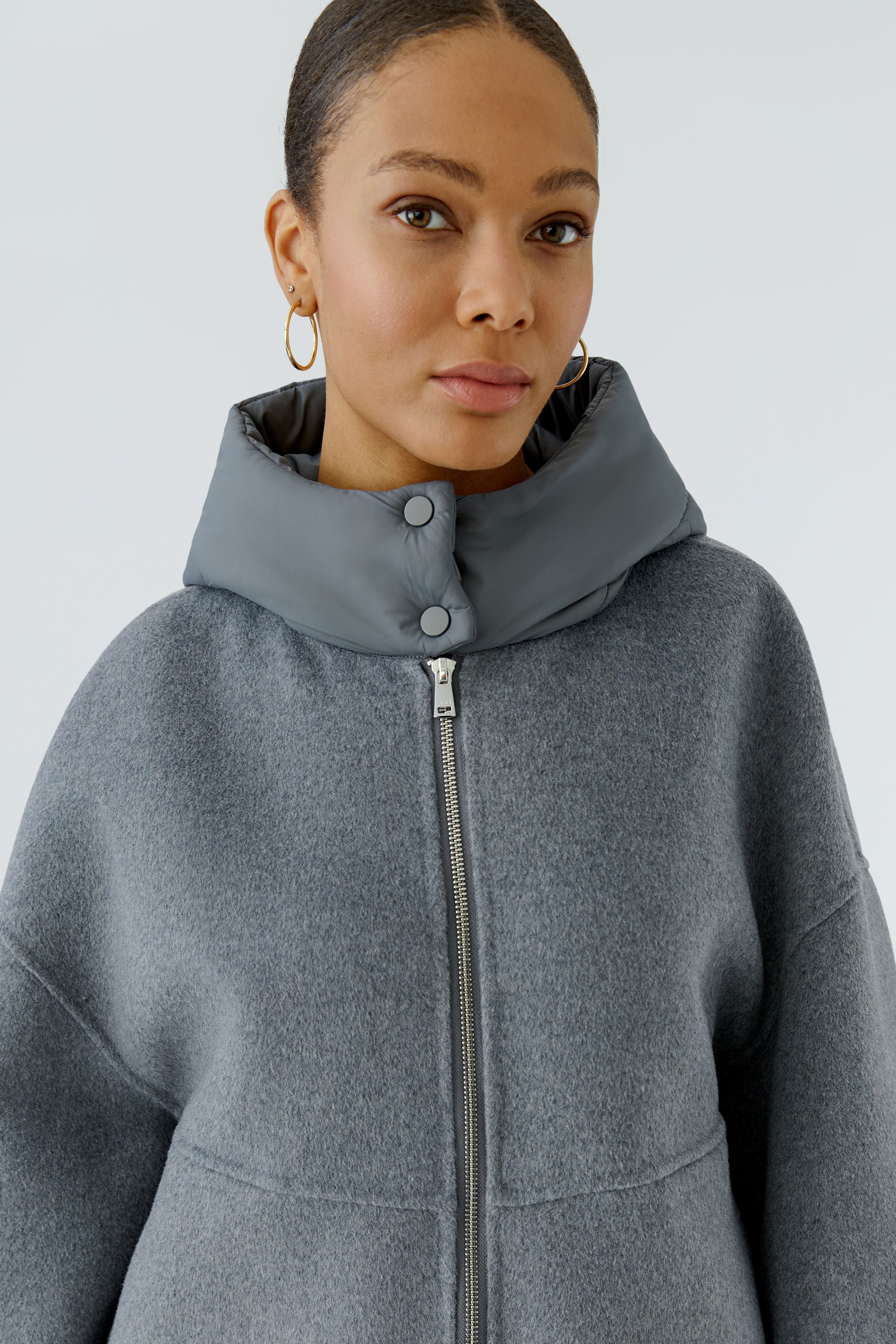 OUI Double Jacke mit überschnittener Schulter