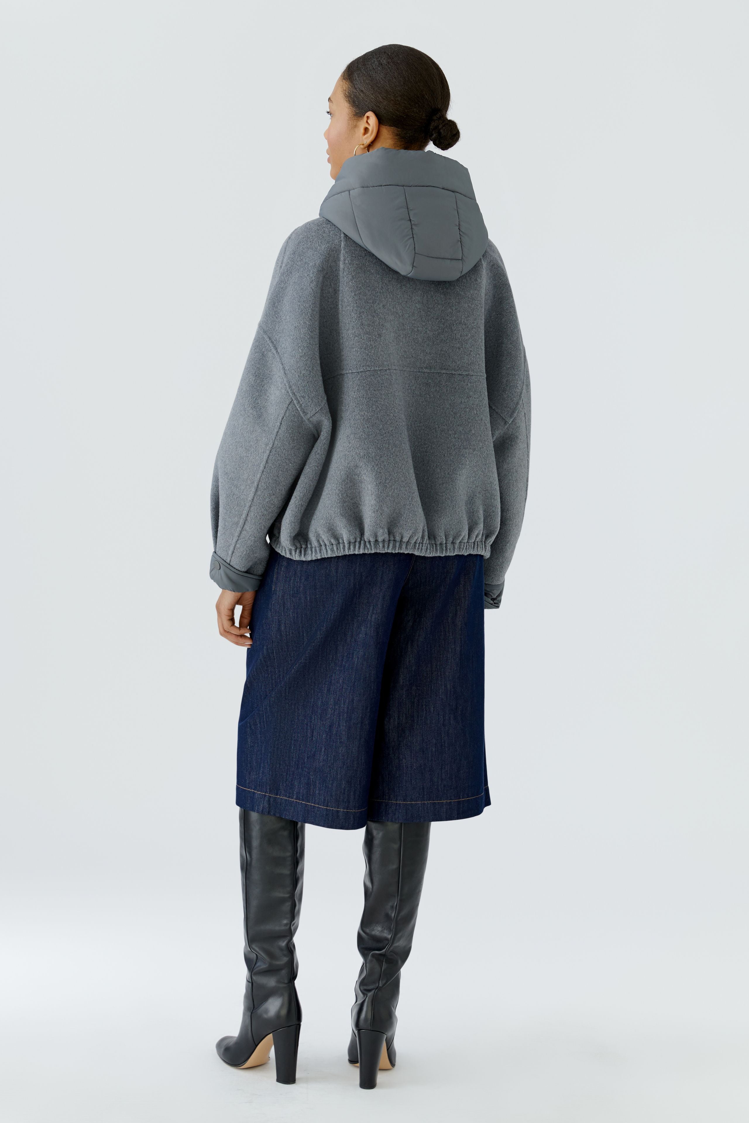 OUI Double Jacke mit überschnittener Schulter