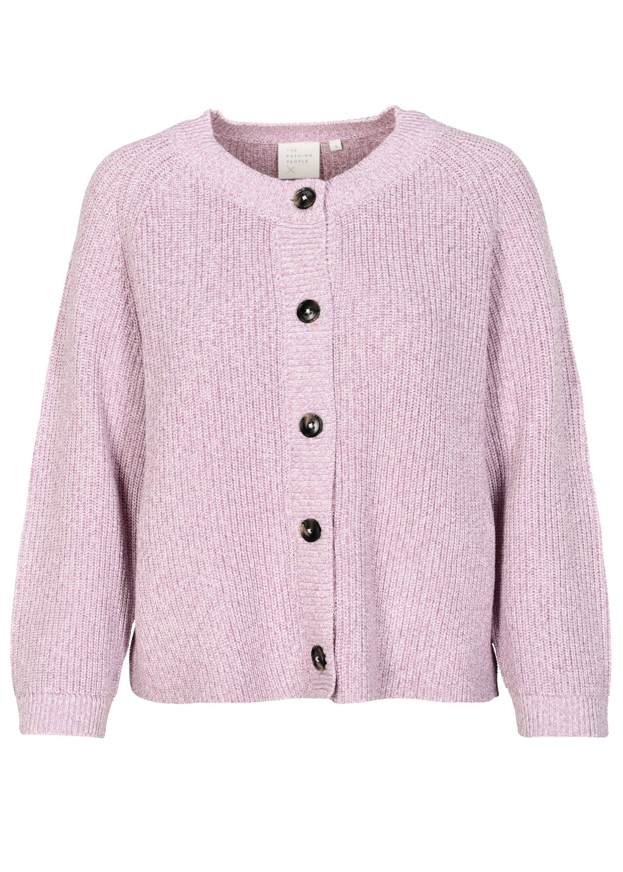 Bicolor Cardigan knitted