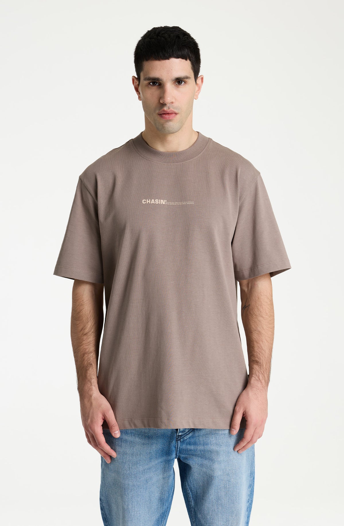 T-Shirt mit Rundhalsausschnitt RECO