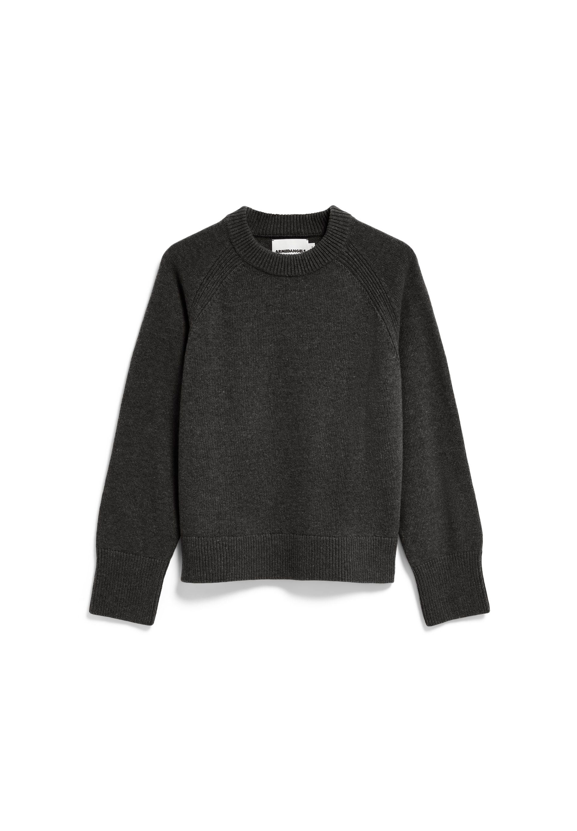 Wollstrickpullover aus Bio-Woll Mix
