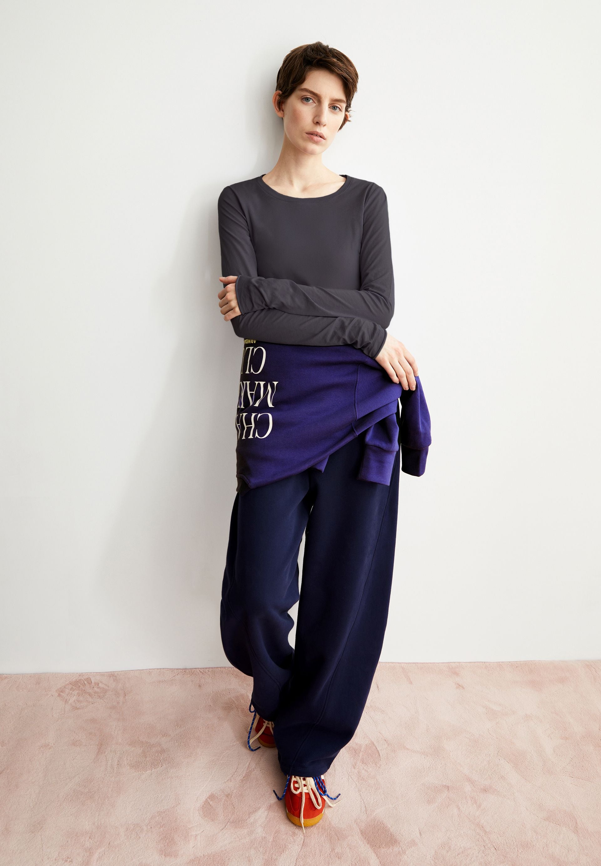Soft Langarmshirt EINIAARA aus Bio-Baumwolle