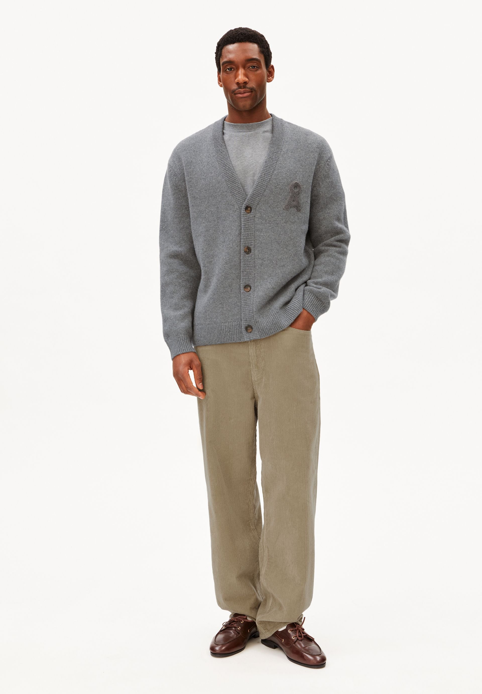 Woll-Strickjacke