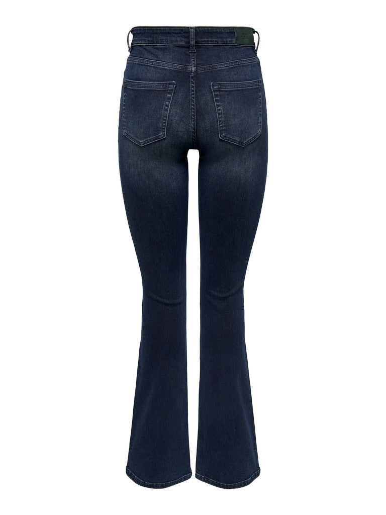 Flared Jeans Mittlere Taille ONLBLUSH