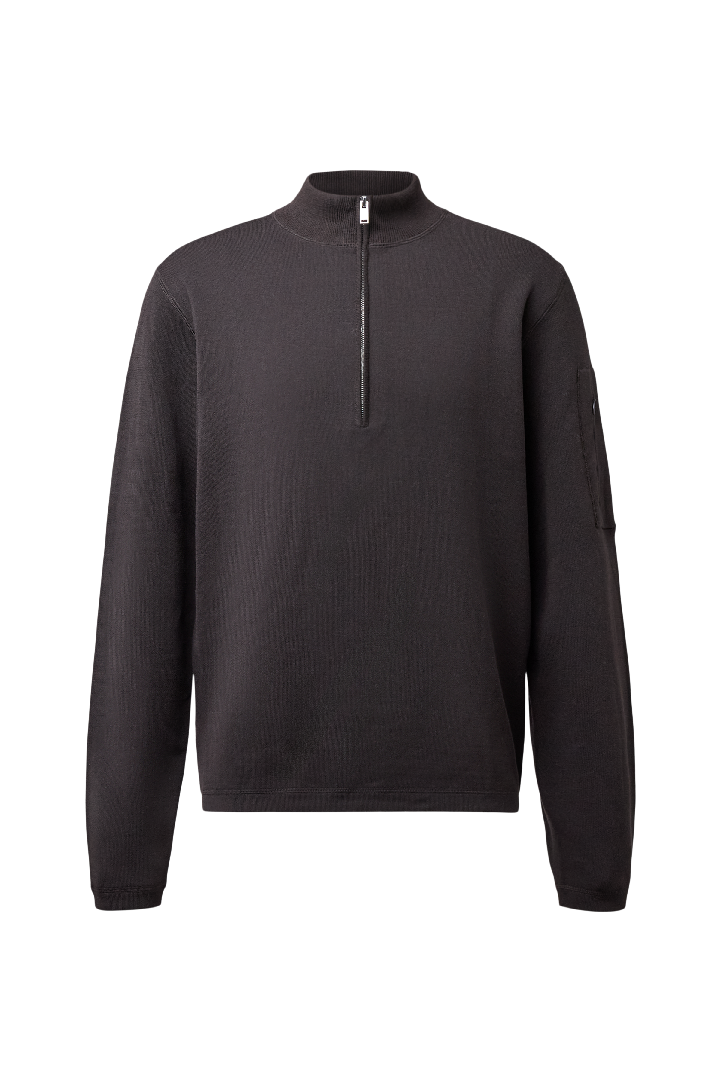 Half-Zip Pullover mit Stehkragen in reiner Wolle TARVIK 10